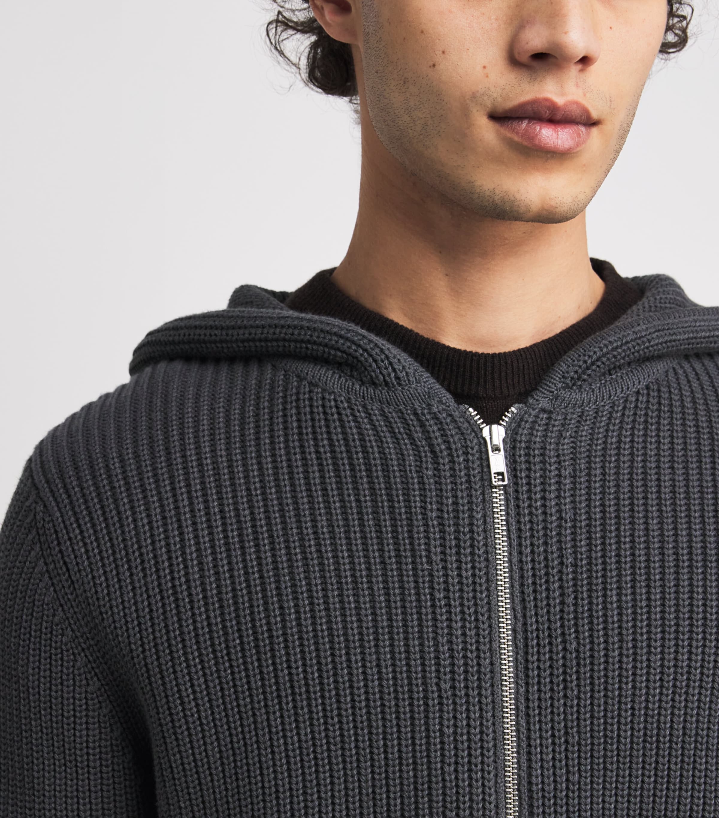 Cotton Glasgow Hoodie BLACKENED PEARL Image 6