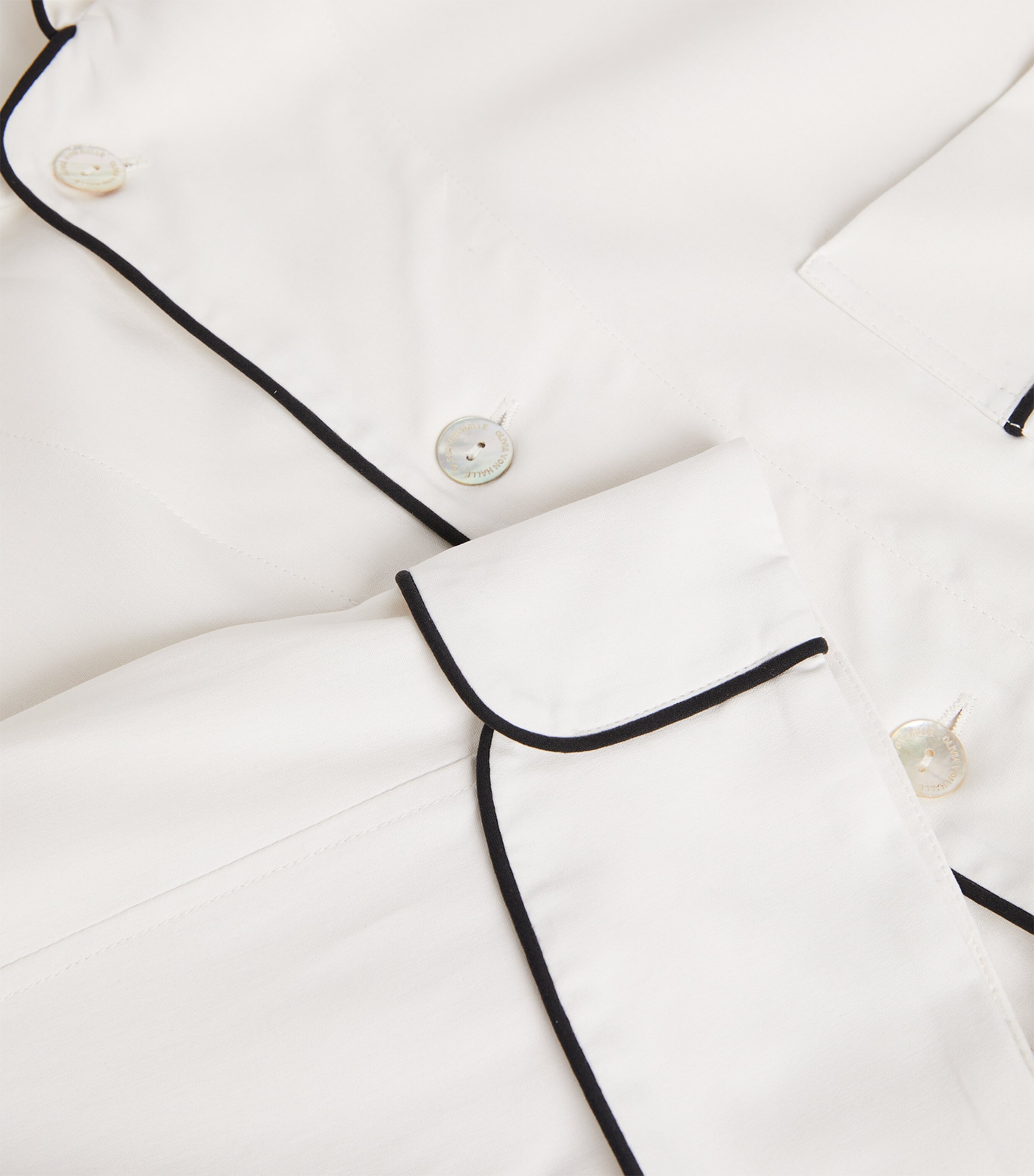 Silk Laurent Pyjama Set IVORY Image 5