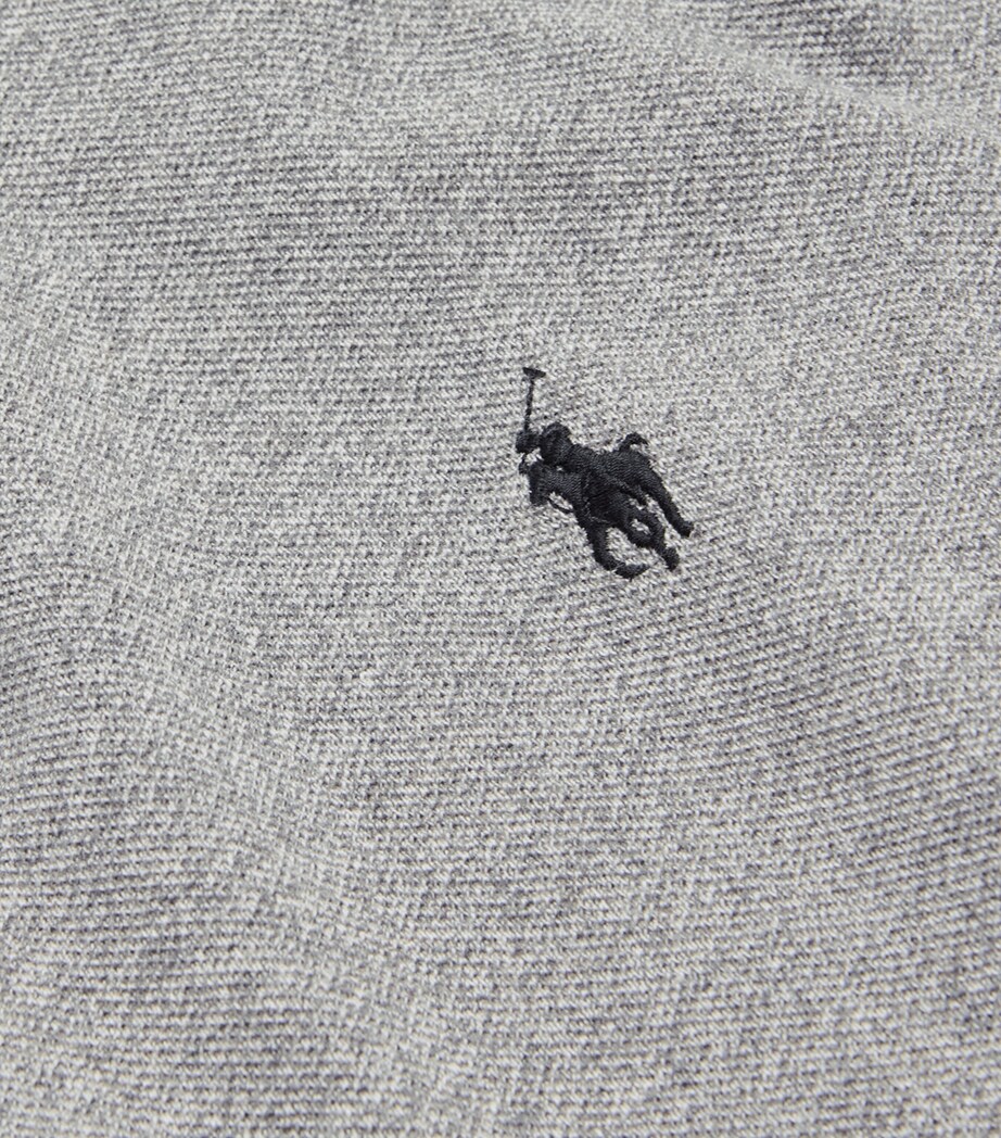 Logo Polo Shirt CANT HEATHER Image 5