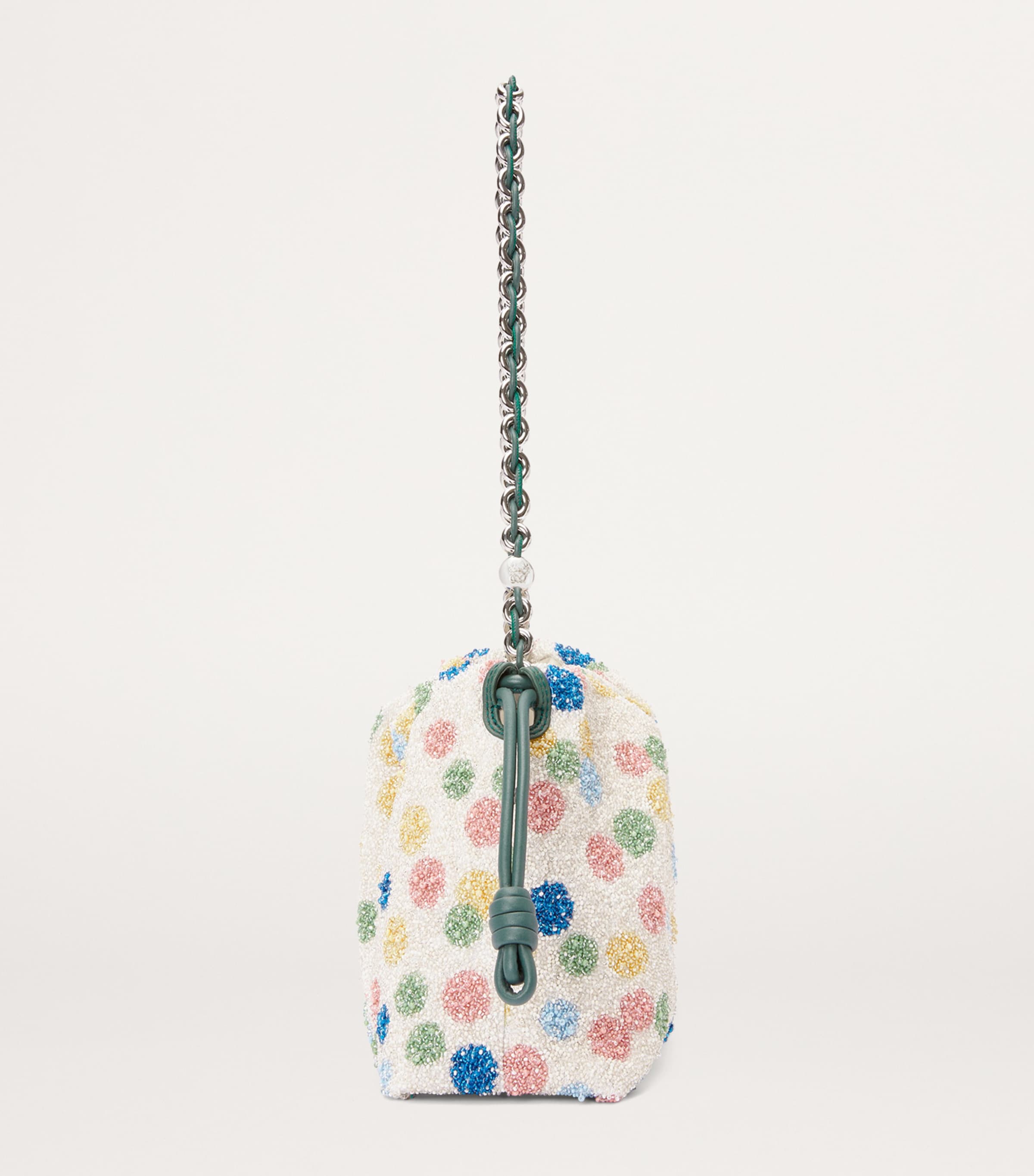 LOEWE x Suna Fujita Medium Beaded Flamenco Clutch Bag