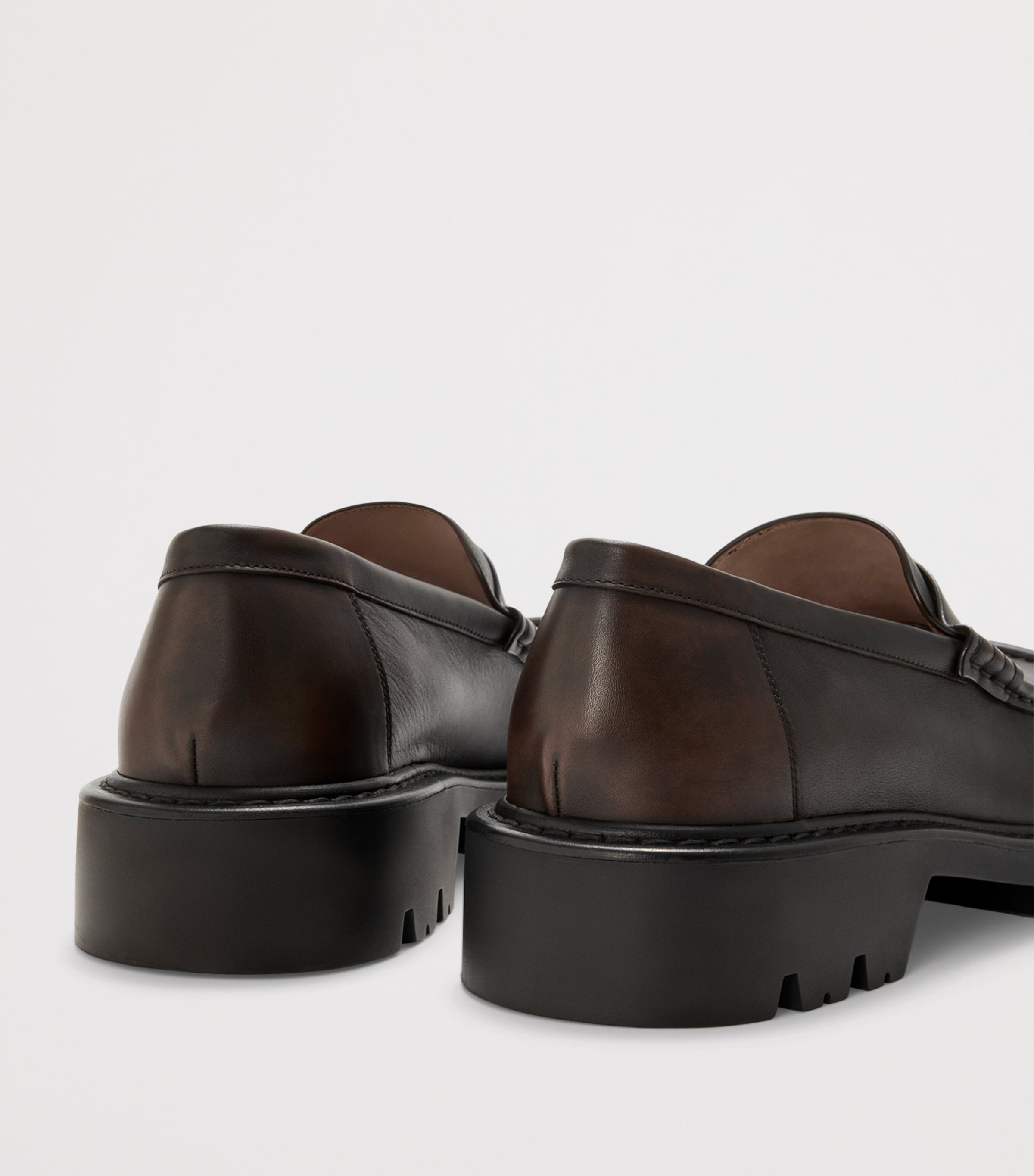 Leather Sierra Loafer DARK BROWN Image 5