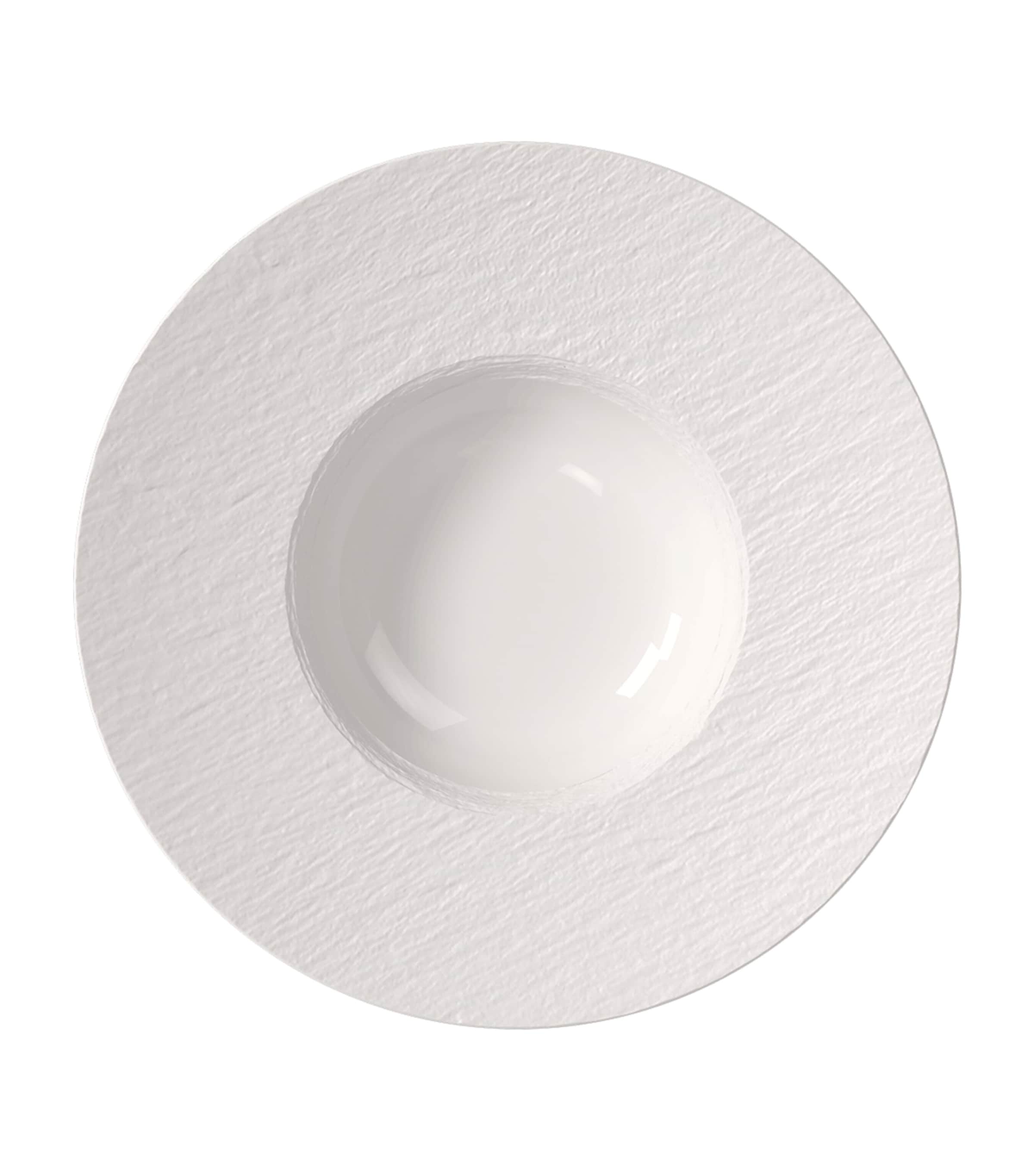 Villeroy & Boch Manufacture Ice Pasta Plate (28cm) White Image 1