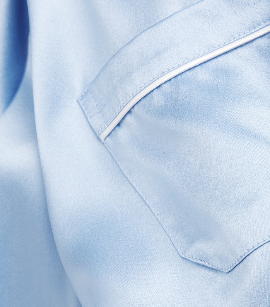 Silk Bailey Pyjama Set BLU/BLUE Image 5