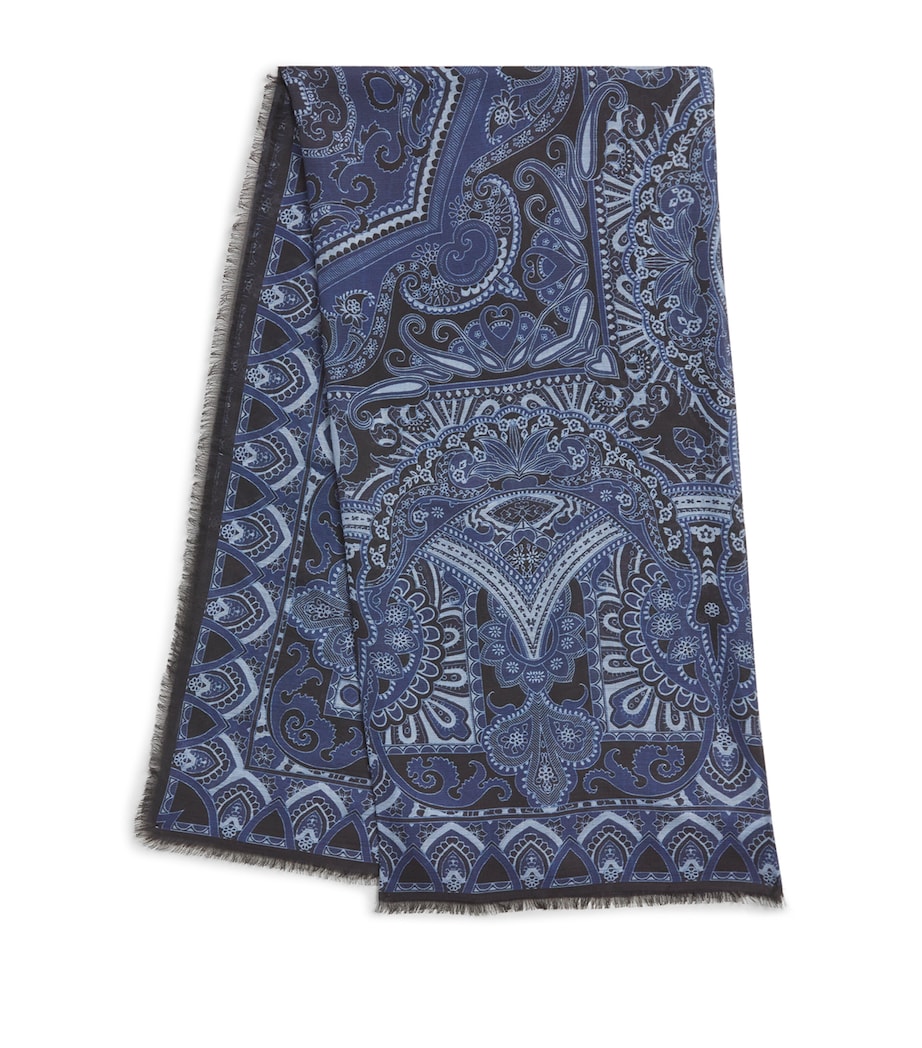 Printed Square Scarf X0889 Image 1