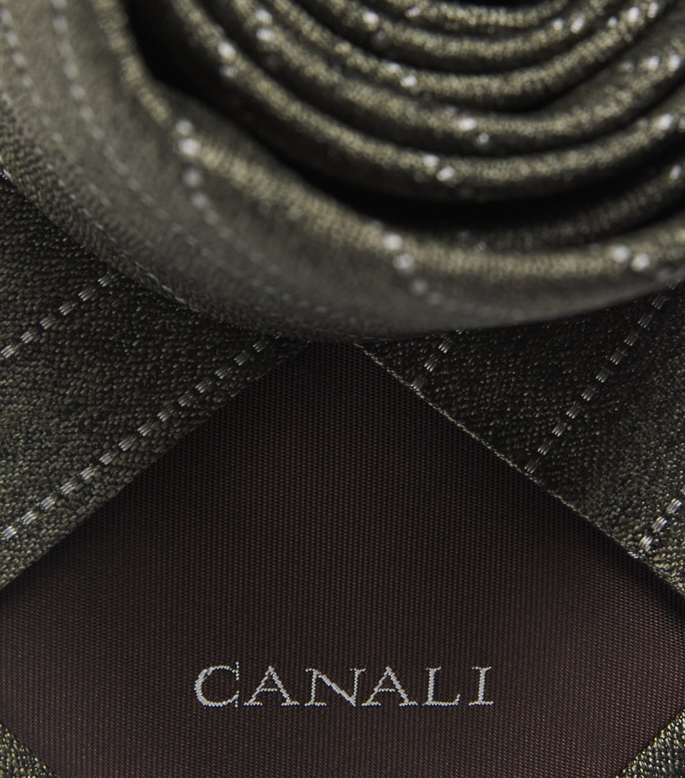 Canali Silk Stripe Tie Image 3