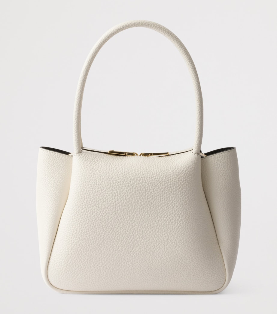 Small Leather Top-Handle Bag F02EU Image 3