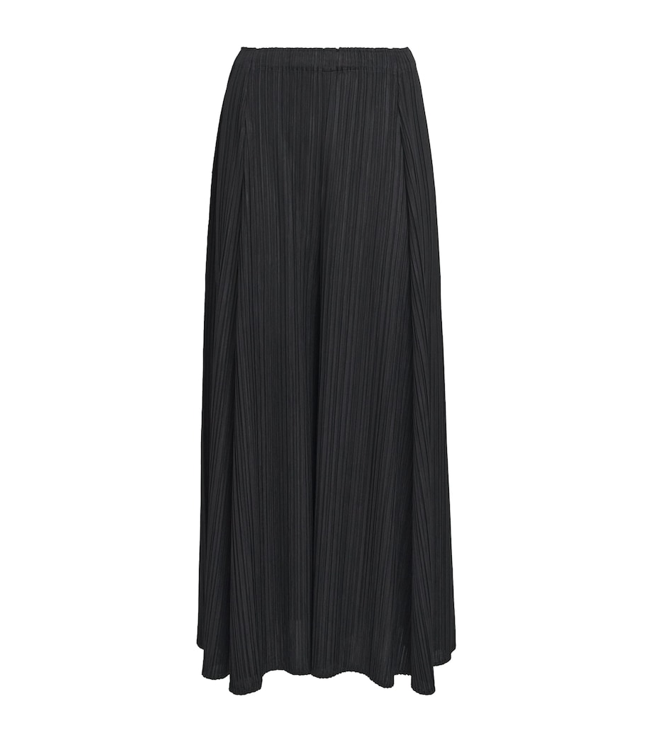 Pleats Please Issey Miyake Womens Mellow Pleats Trousers Black Image 1