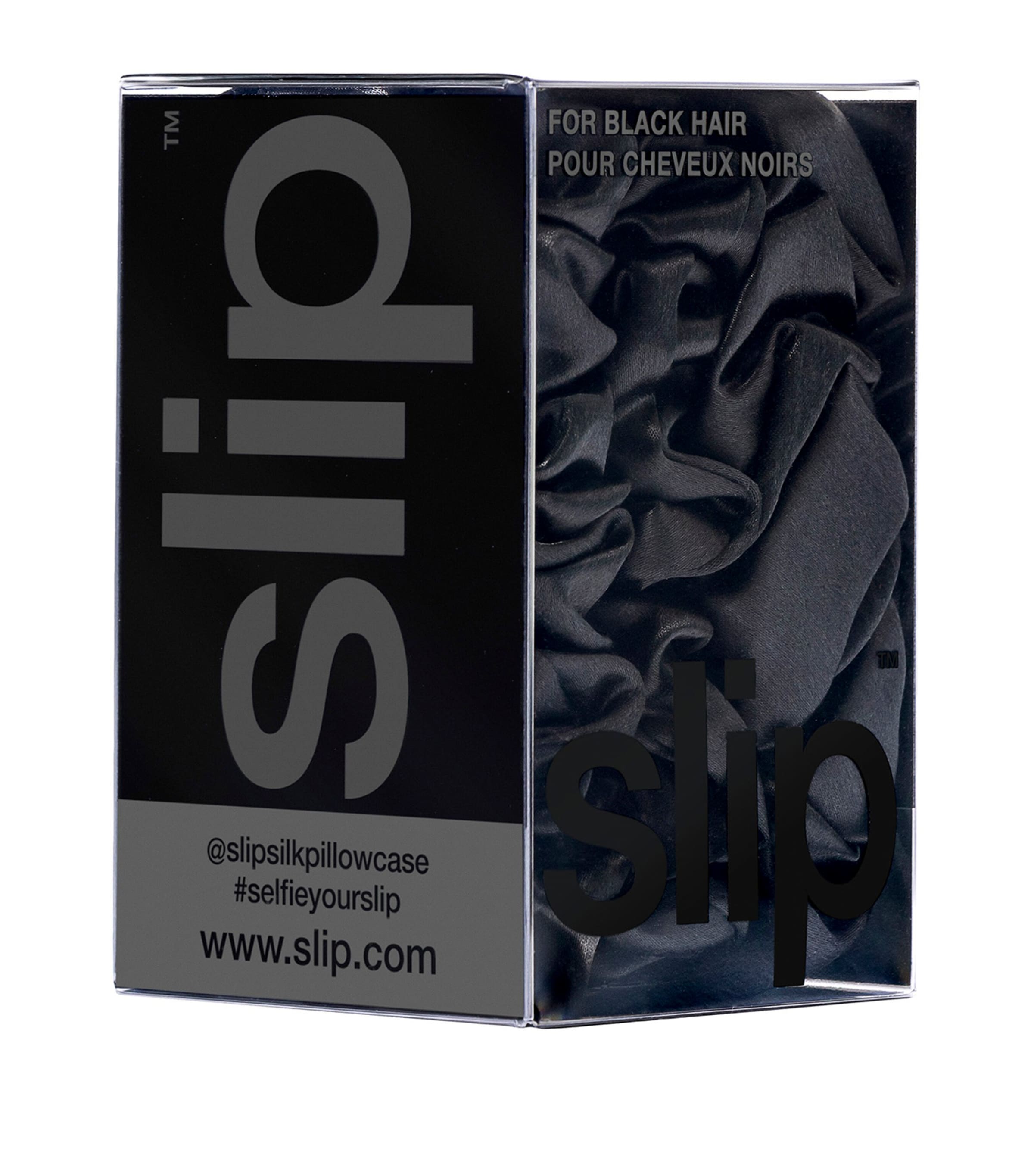 Silk Back To Basics Scrunchies (Set of 3) BLACK Image 3