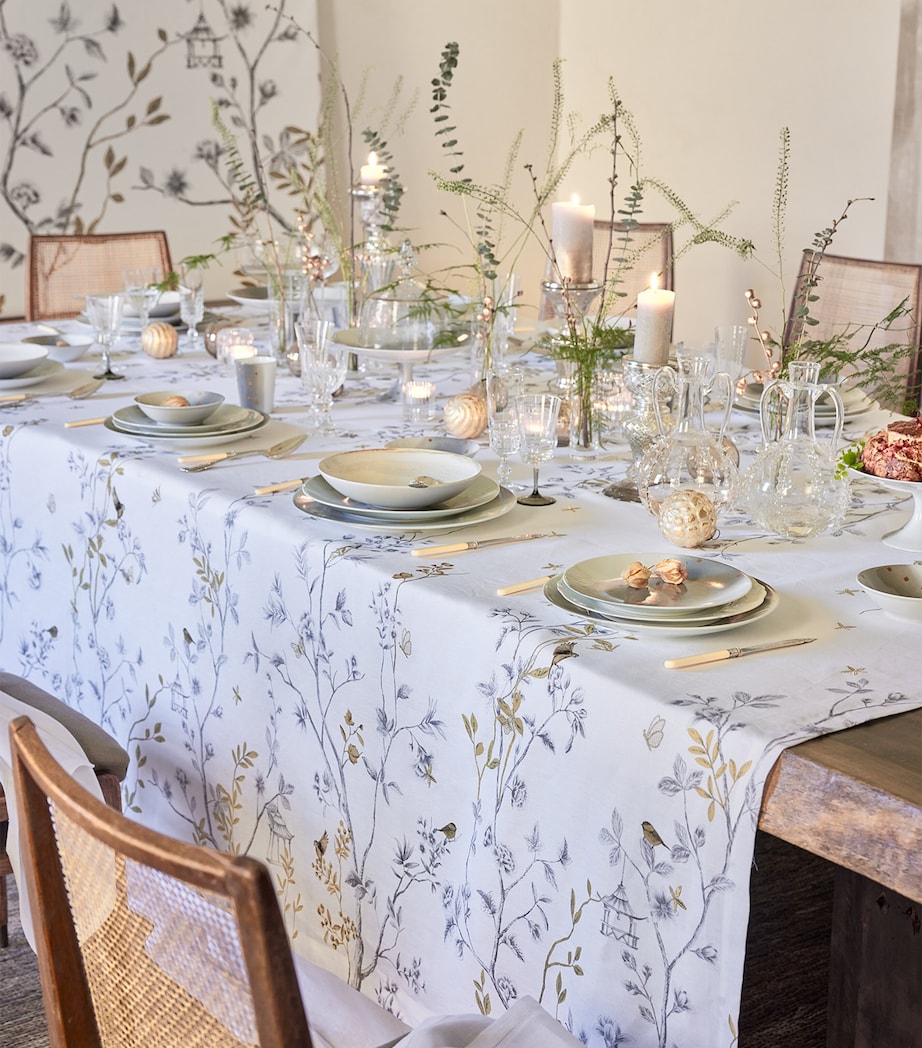 Linen Botanical Tablecloth (170cm x 380cm) WHUGE SR Image 4