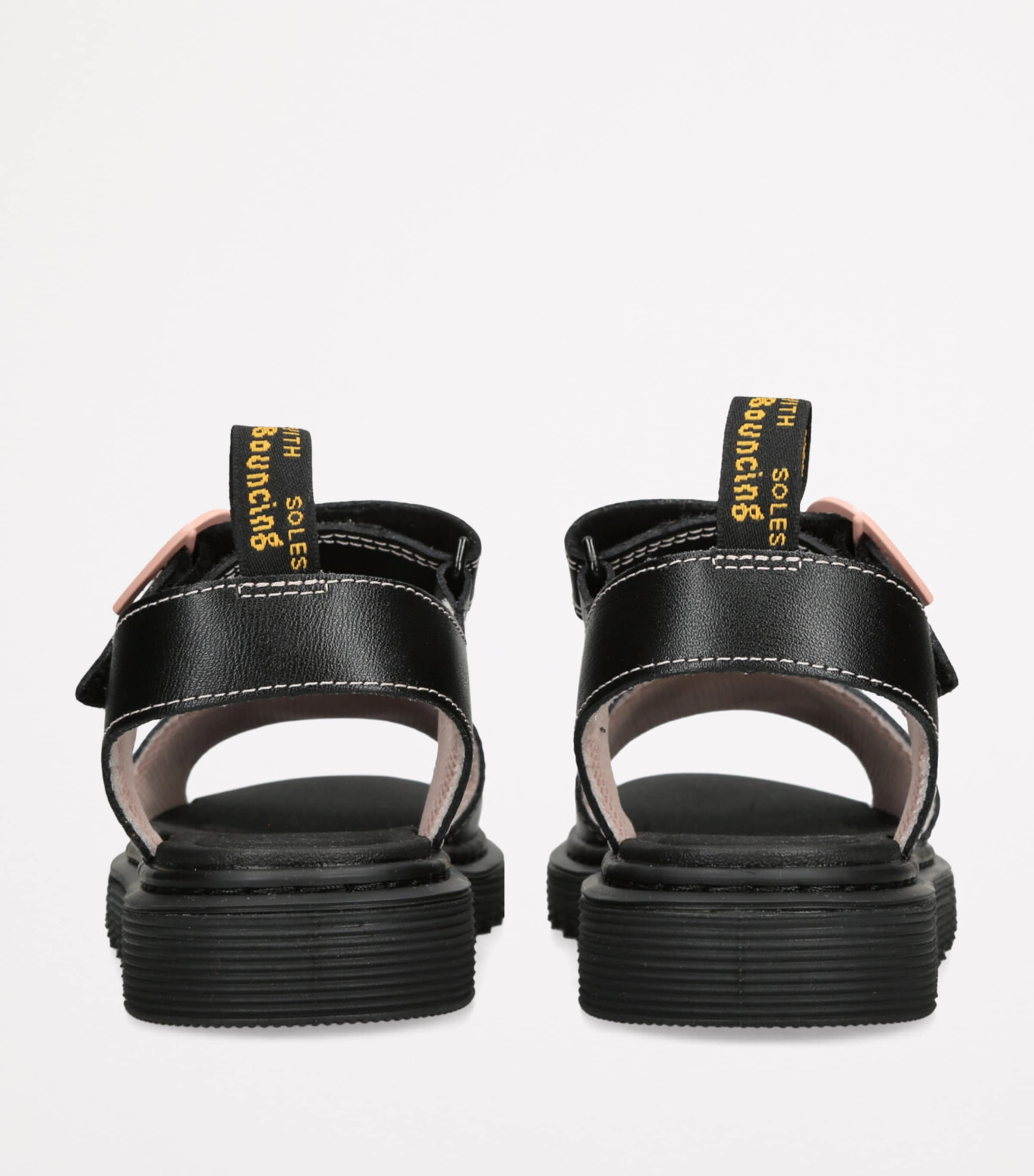 Dr. Martens Leather Marlowe Hearts Sandals Black Image 2