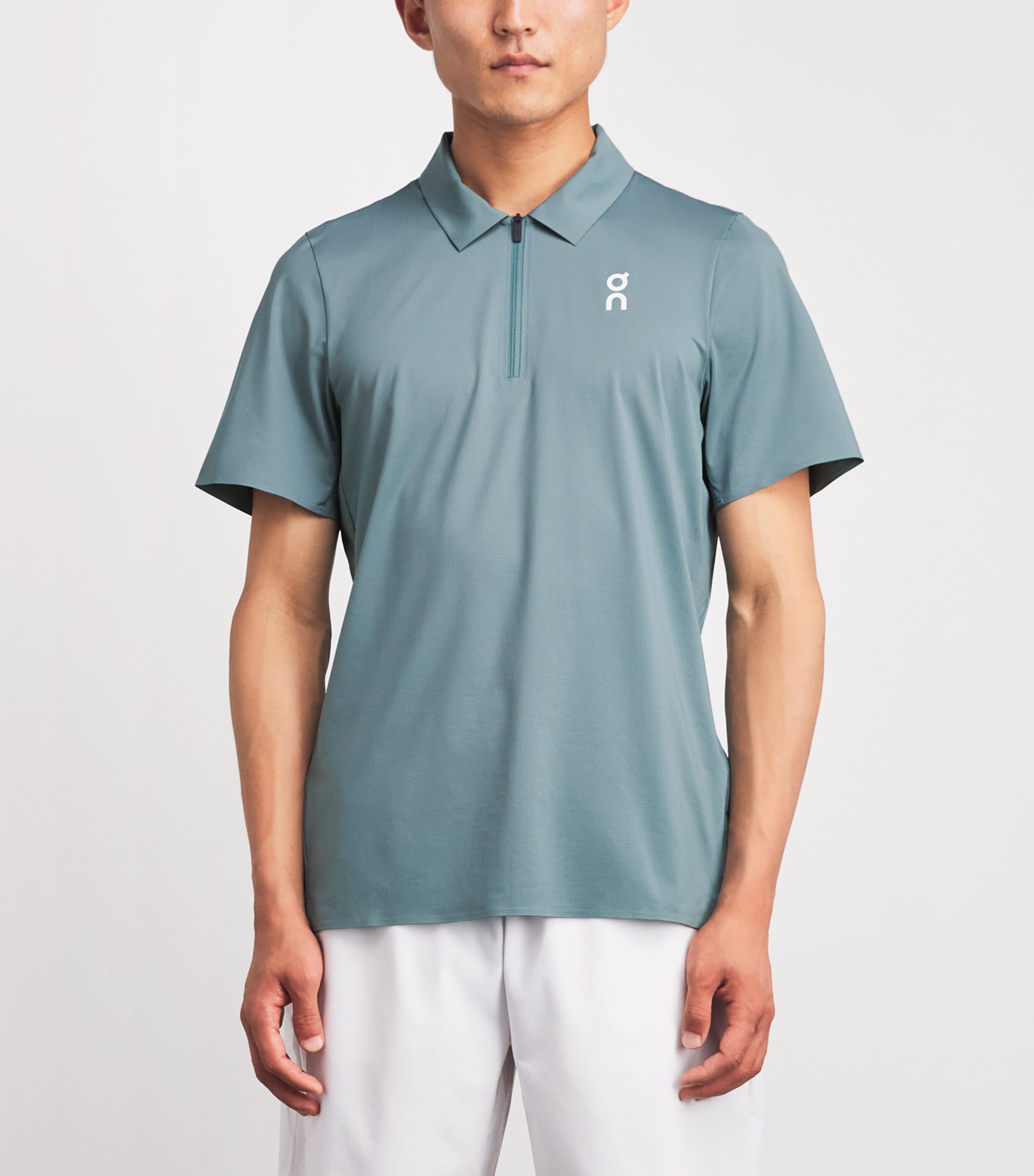 On Mens Court Polo Shirt Tide Image 4