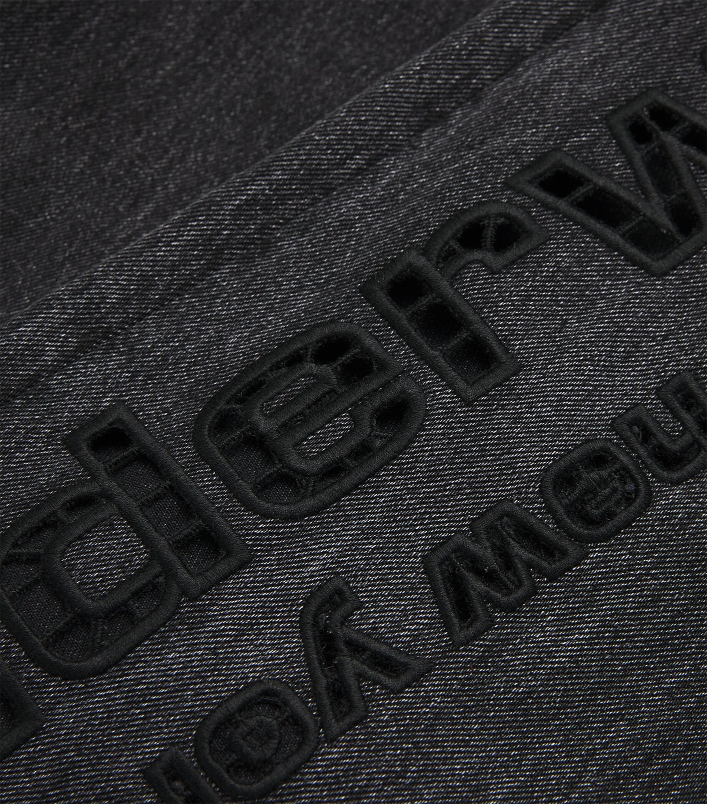 Alexander Wang Womens Cut-Out Logo Relaxed Jeans Grey Aged Image 5
