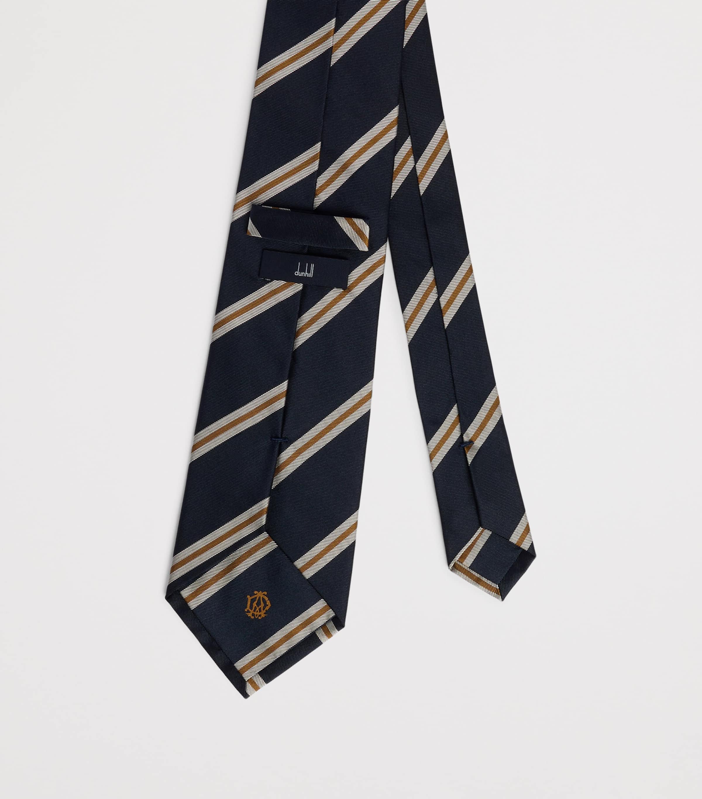 Dunhill Silk Grenadine Stripe Tie Image 2
