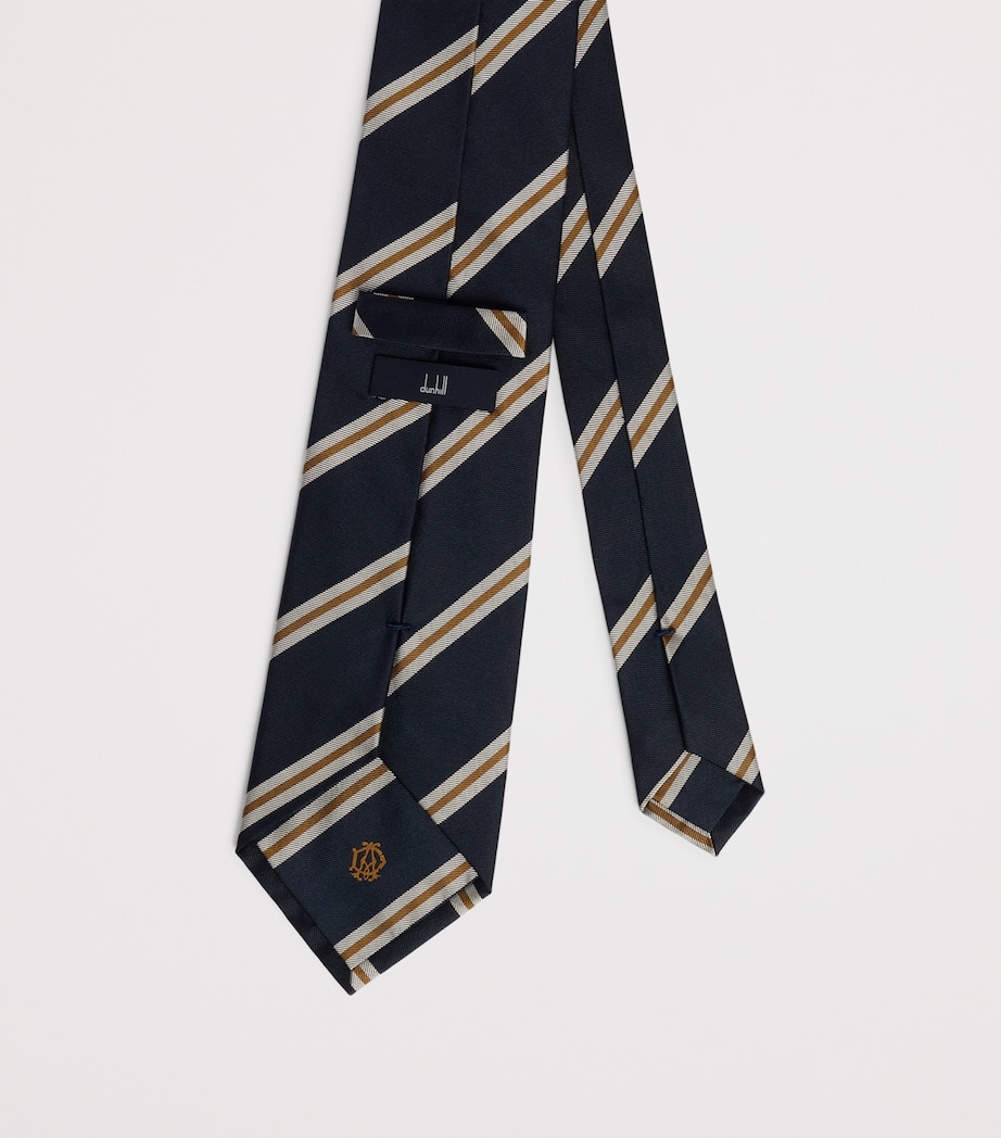 Dunhill Silk Grenadine Stripe Tie Image 2