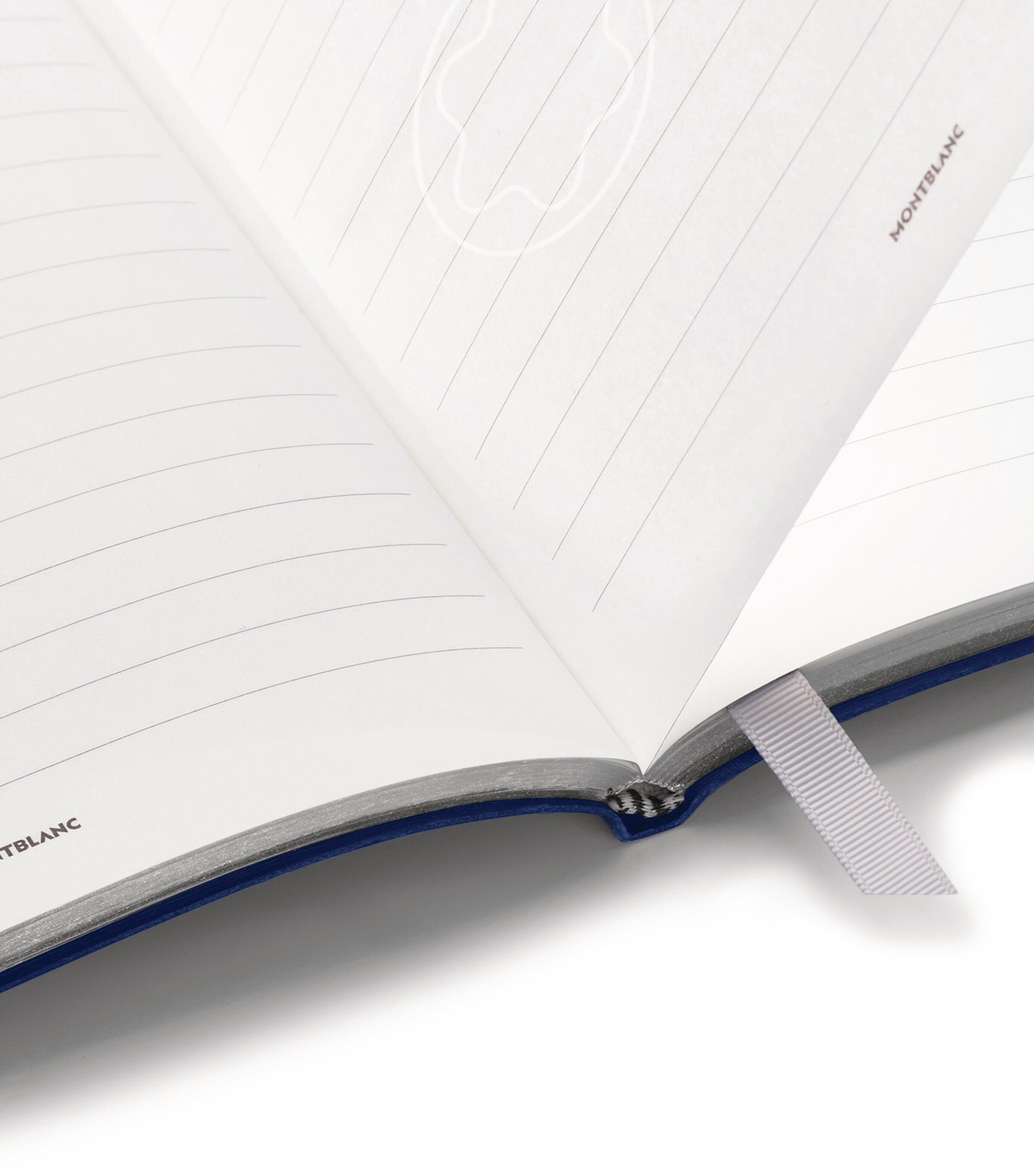 Montblanc Leather Notebook #146 Navy Image 6