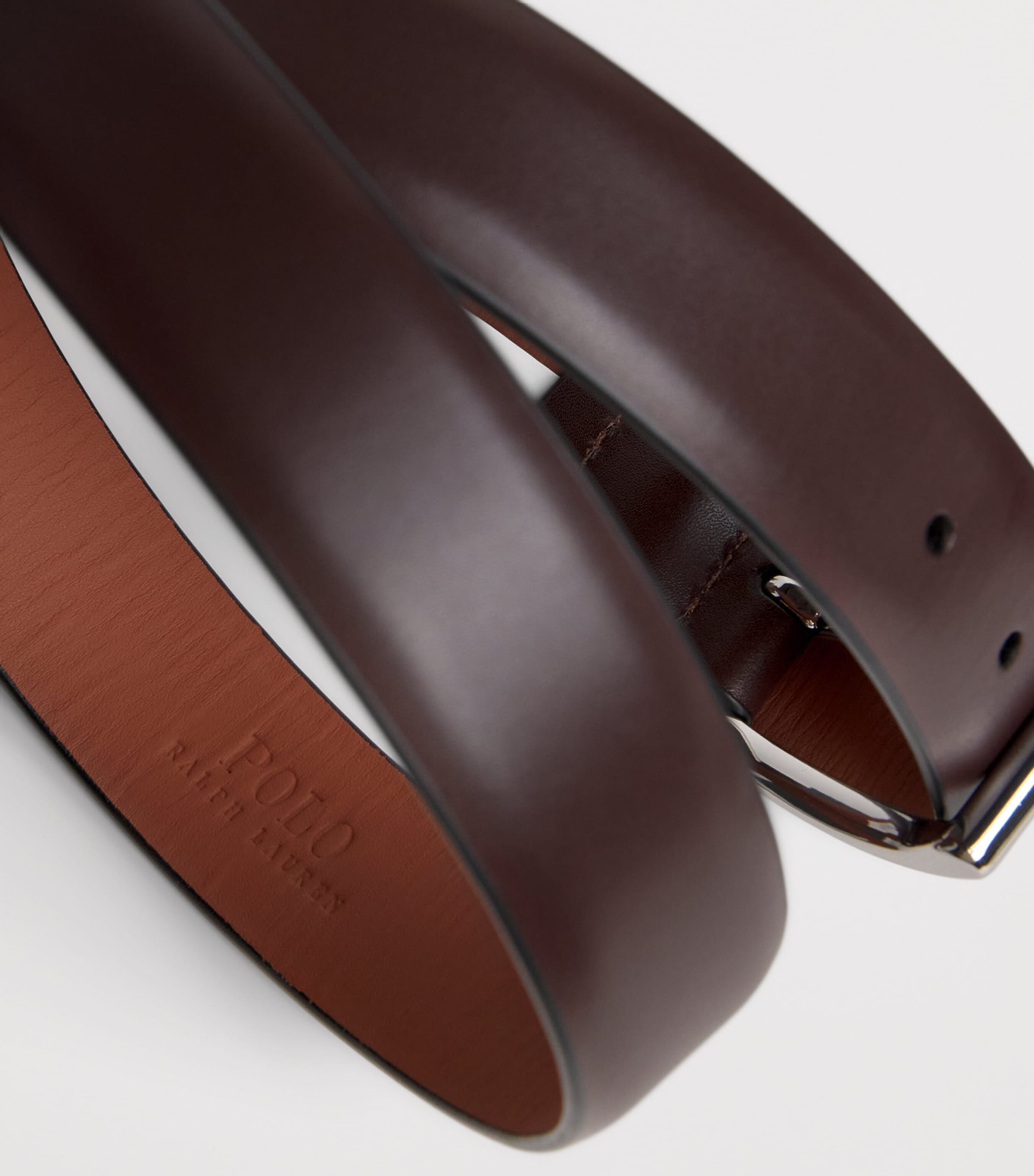 Polo Ralph Lauren Leather Harness Belt Brown Image 5