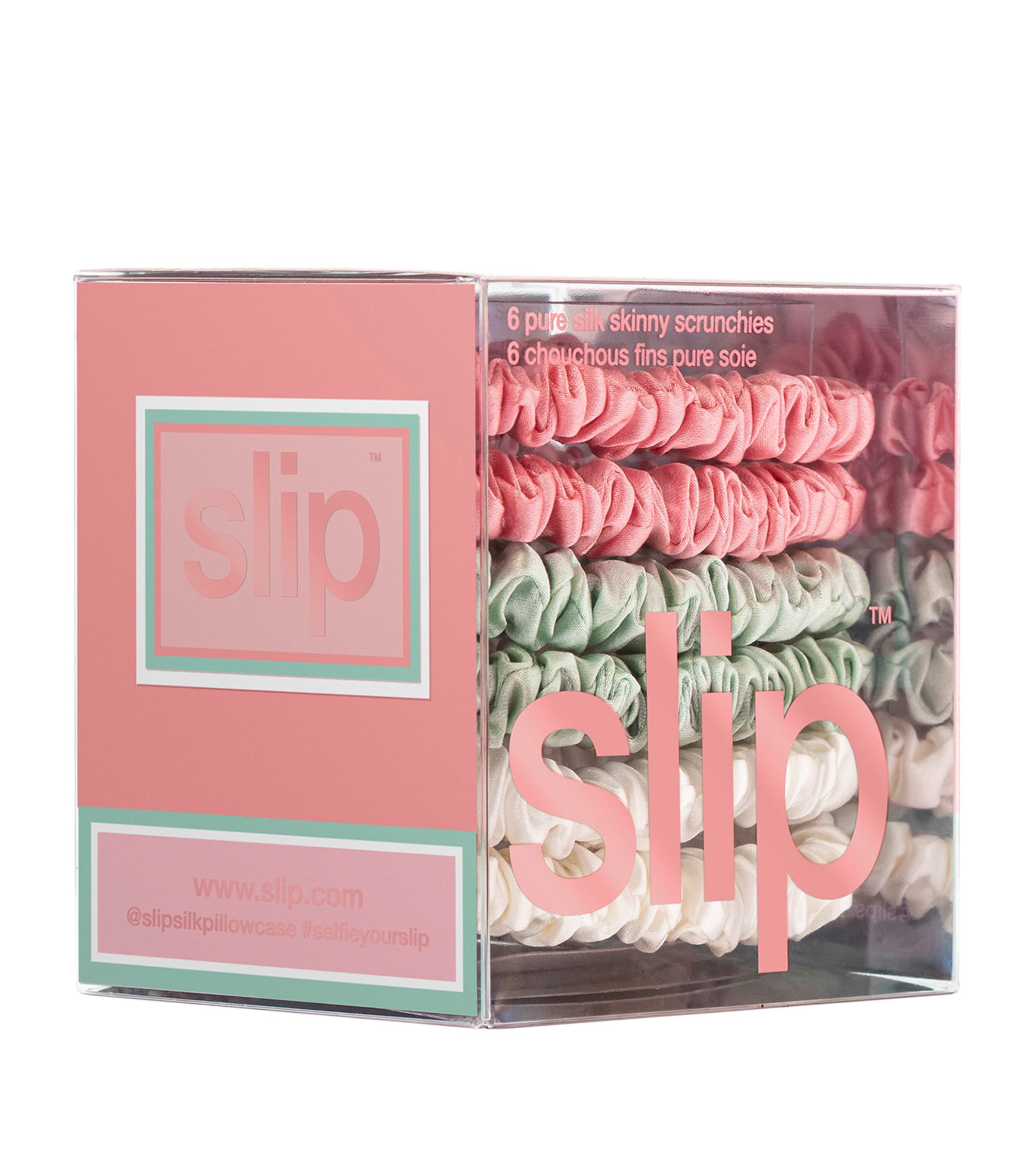 Pure Silk Skinny Scrunchies (Set of 6) BELLEROSE Image 4