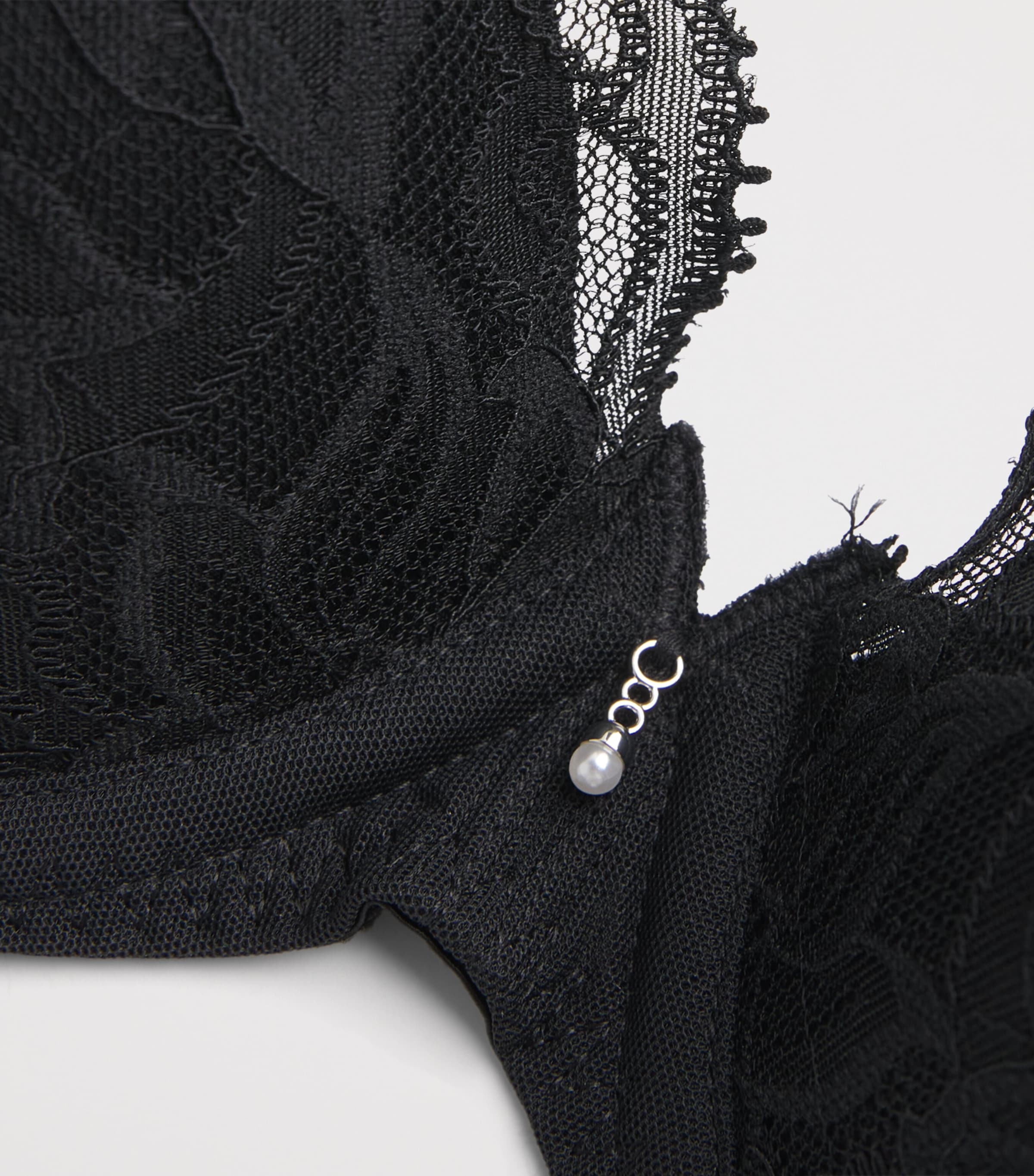 Wacoal Womens Abéllia Underwire Bra Black Image 4