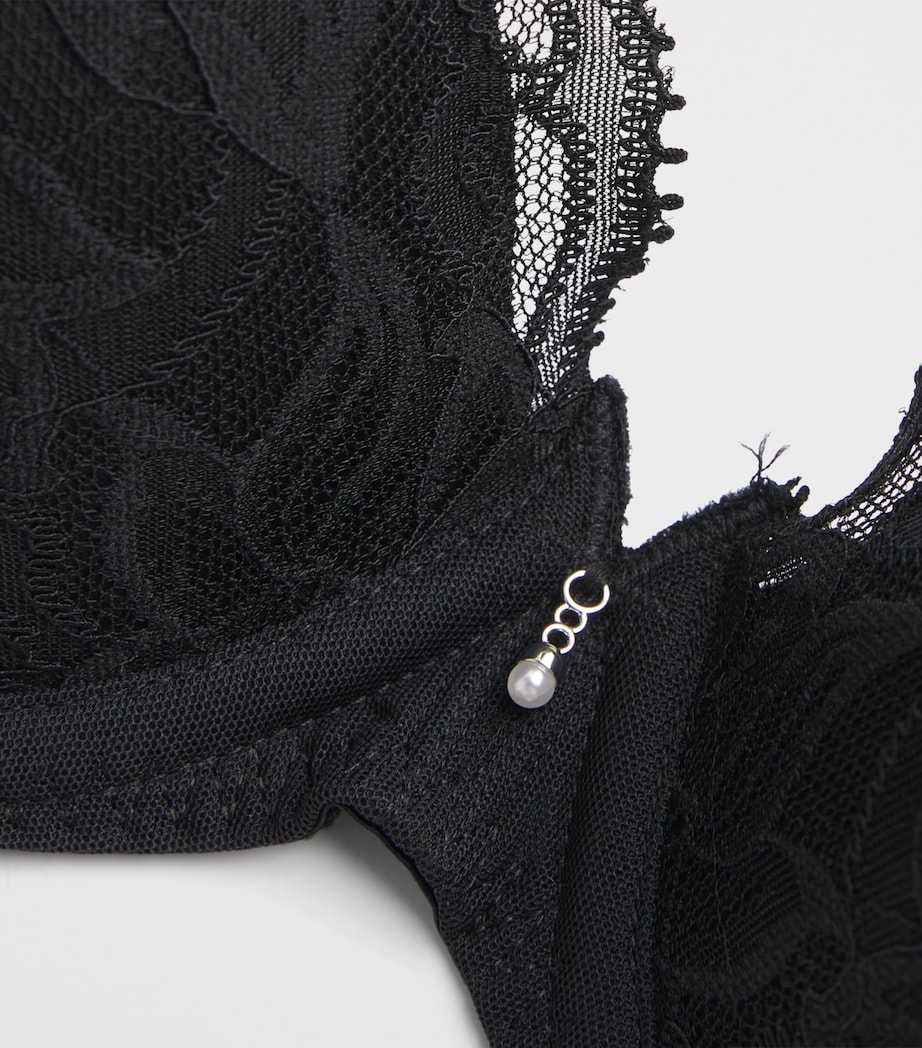 Wacoal Womens Abéllia Underwire Bra Black Image 4