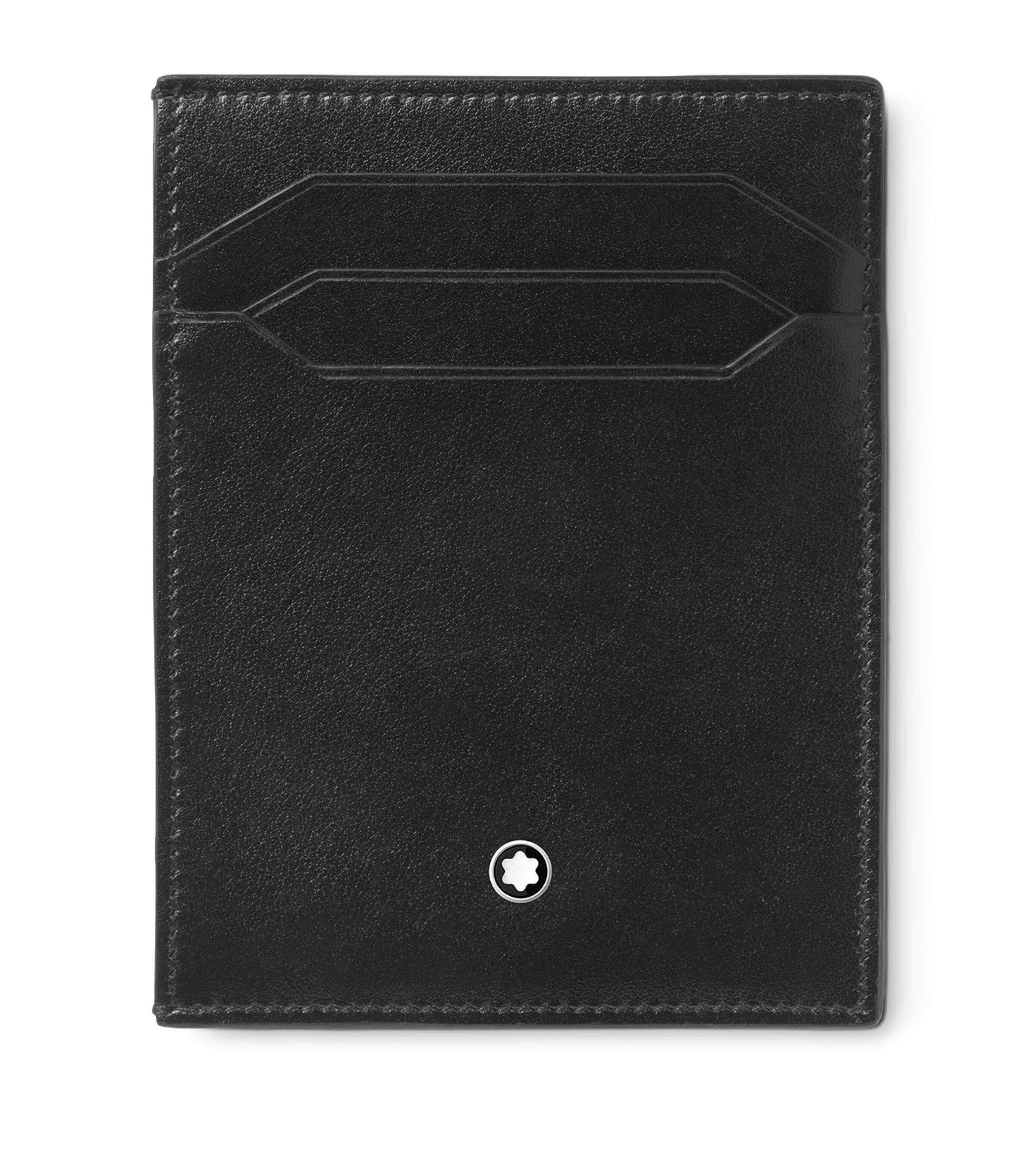 Montblanc Meisterstück 4cc Card Holder Black Image 1