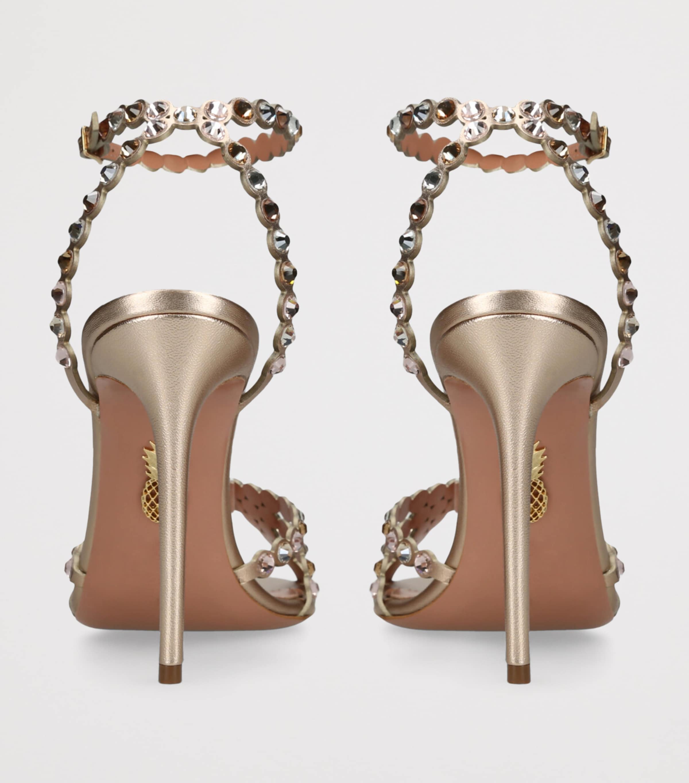 Aquazzura Leather Tequila Sandals 105 Harrods DE