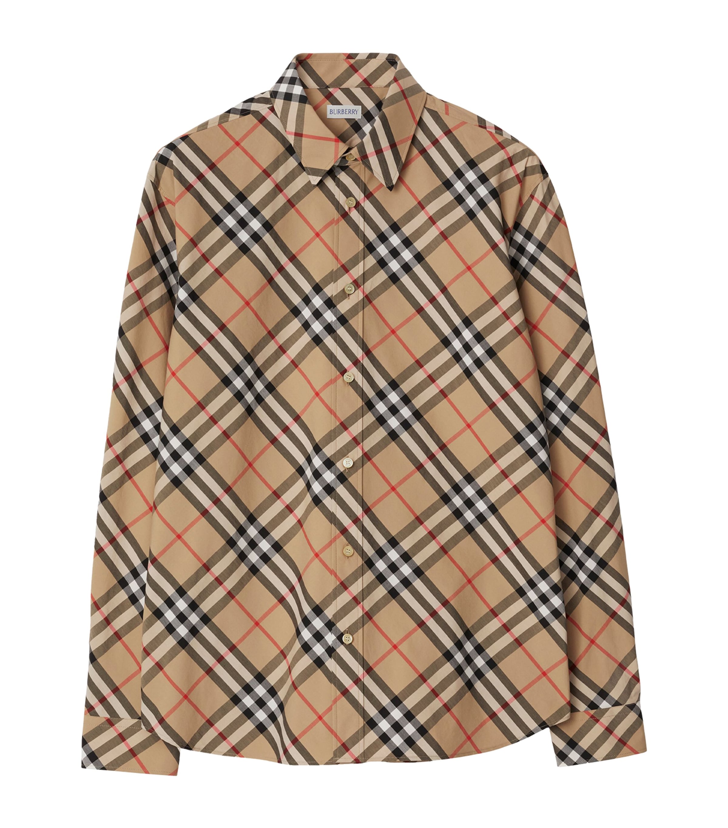 Burberry Cotton Check Shirt | Men Clothing | Shirts | Casual Shirts | Designers | Burberry