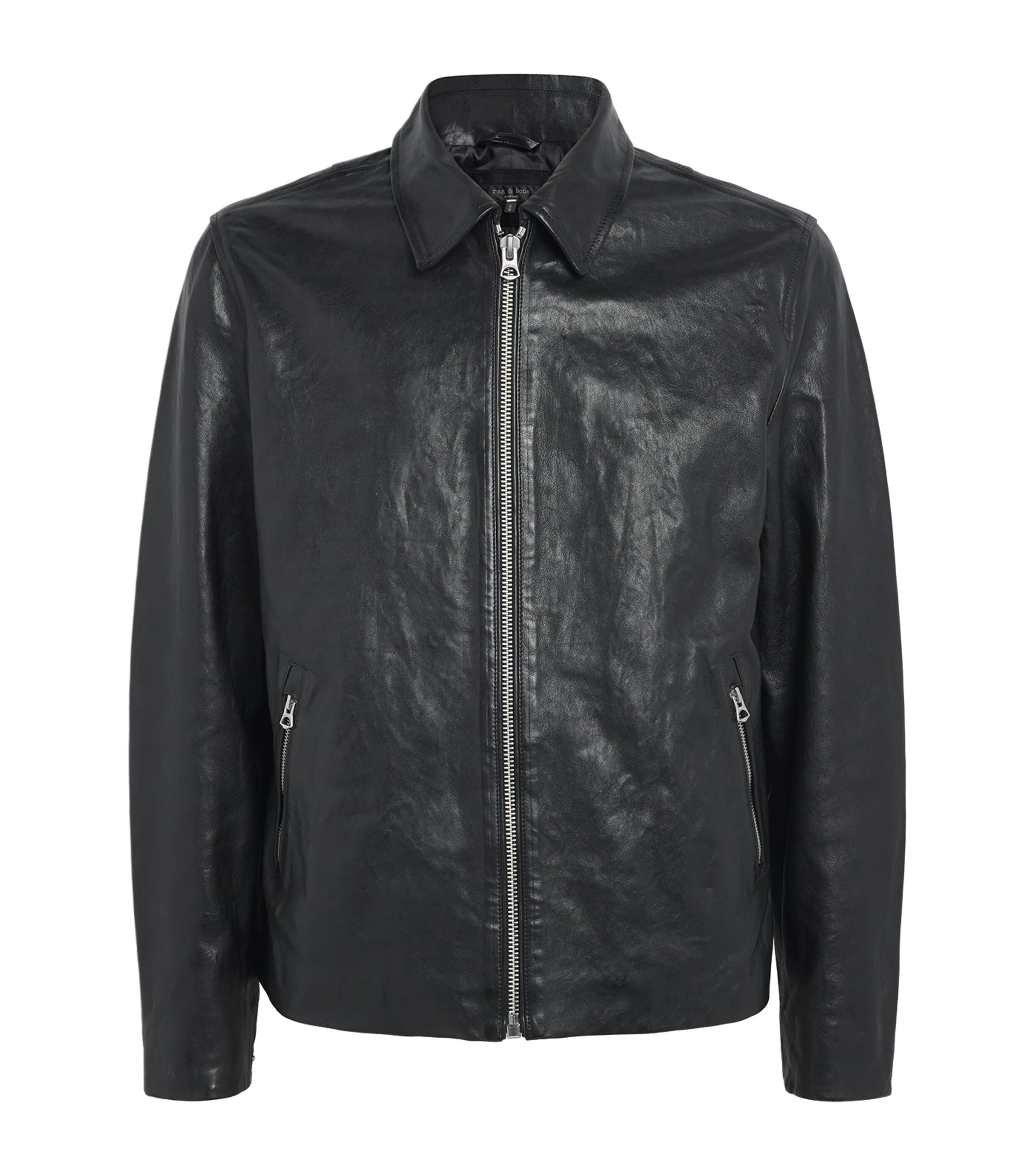 Melrose Leather Jacket BLK Image 1