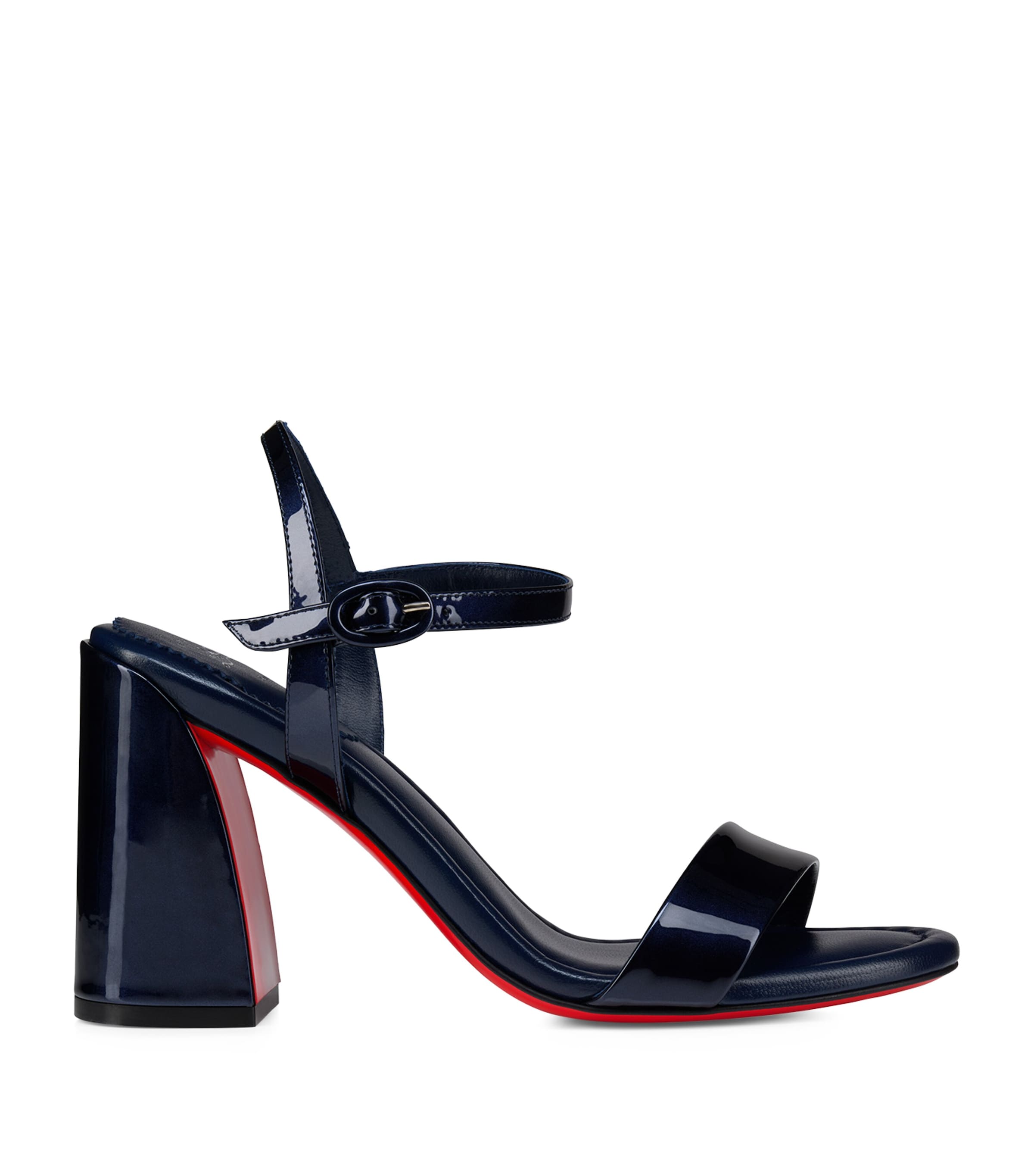 Christian Louboutin Miss Jane Nappa Leather Heeled Sandals 85