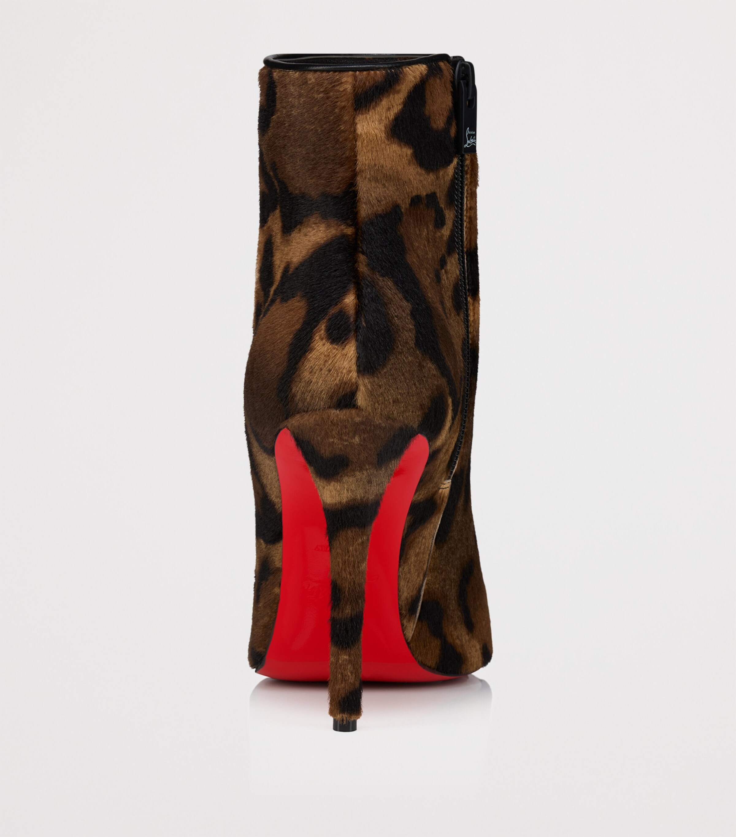 Miss Z Pony Hair Ankle Boots 100 BW1F Image 4