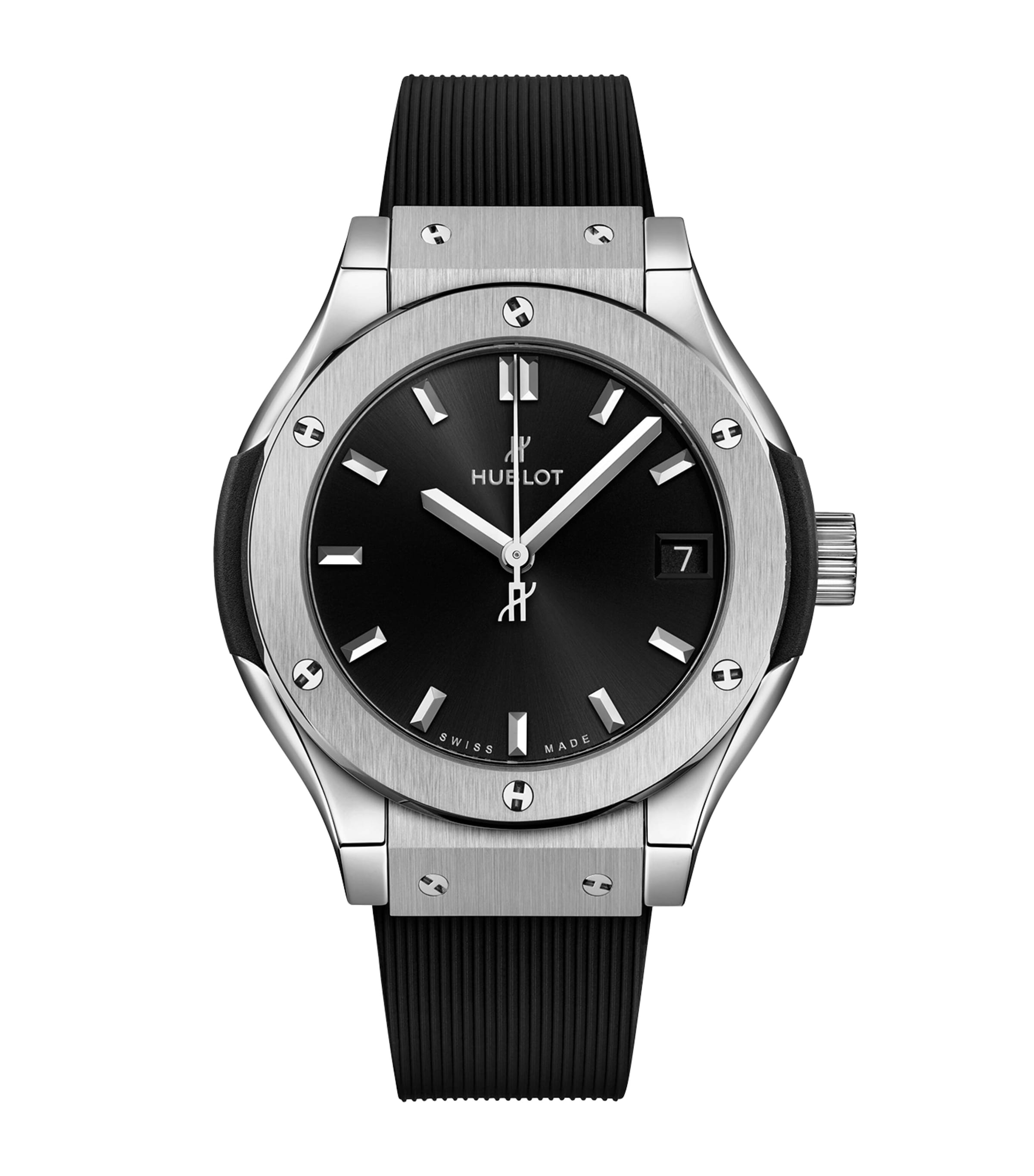 Hublot Mens Black 542.nx.1171.rx Classic Fusion Titanium Automatic Watch In Black