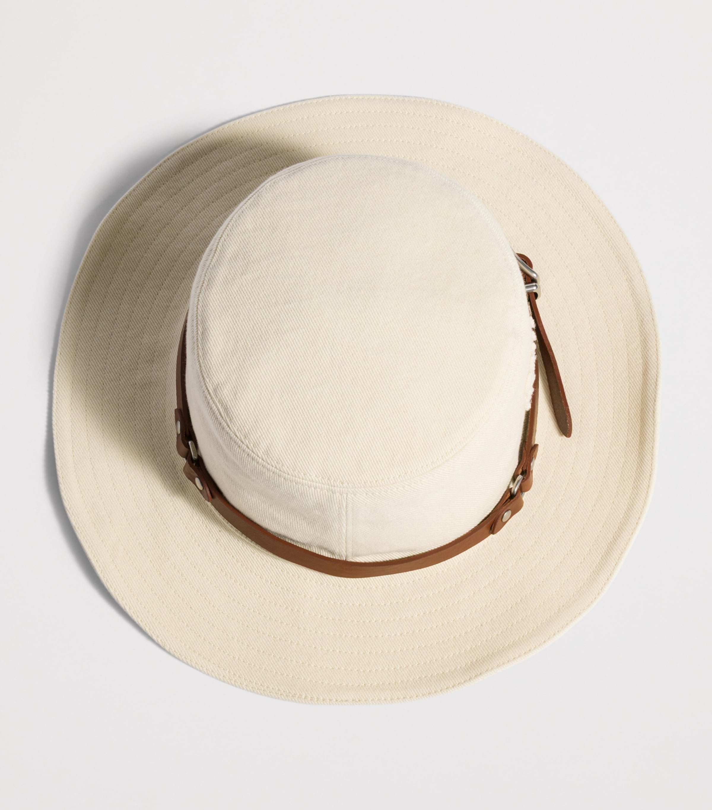 Miu Miu Cotton Drill Hat Image 2