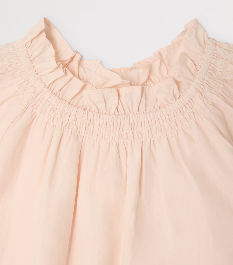 Bonpoint Cotton Sidwell Dress (6-18 Months) Upb Rose Petale Image 3