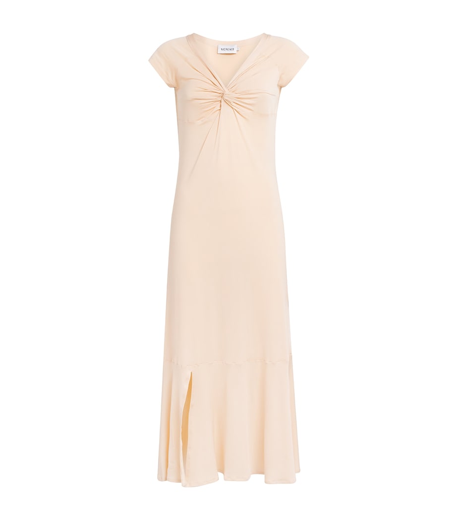 Jersey Florence Midi Slip Dress PINK Image 1