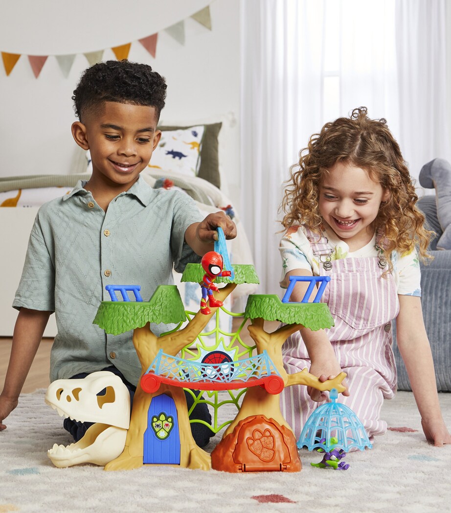 Marvel Marvel Spidey and His Amazing Friends Dino-Webs Treehouse Image 10