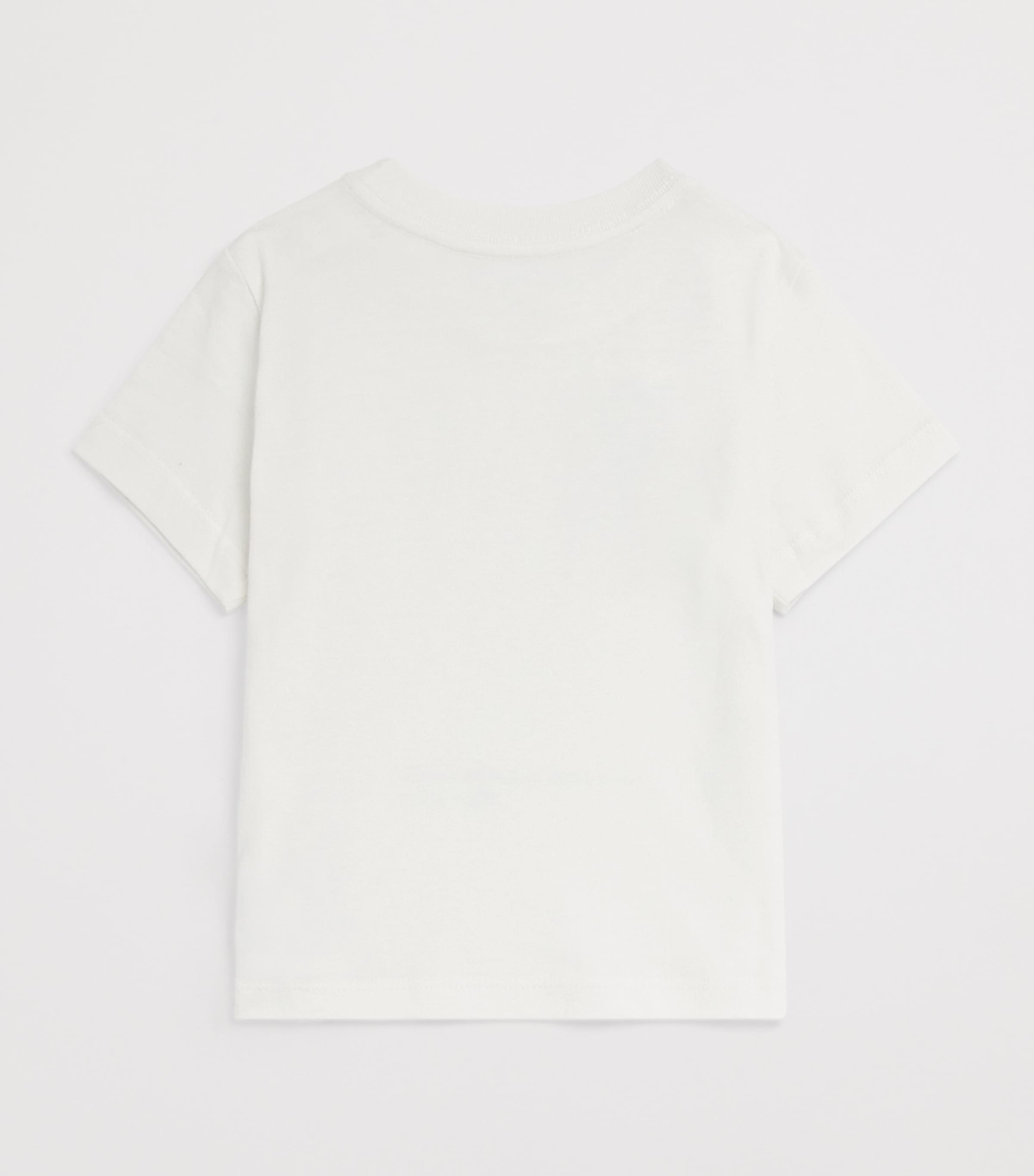 Ralph Lauren Kids Cotton Sailing Bear T-Shirt (3-24 Months) Dkwsh Wht Image 2
