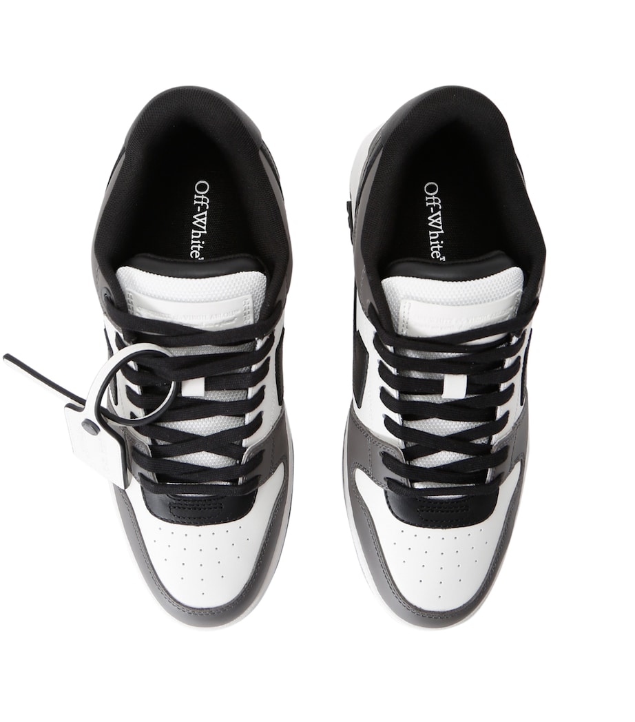 Leather Out of Office Sneakers GREY/DARK Image 4