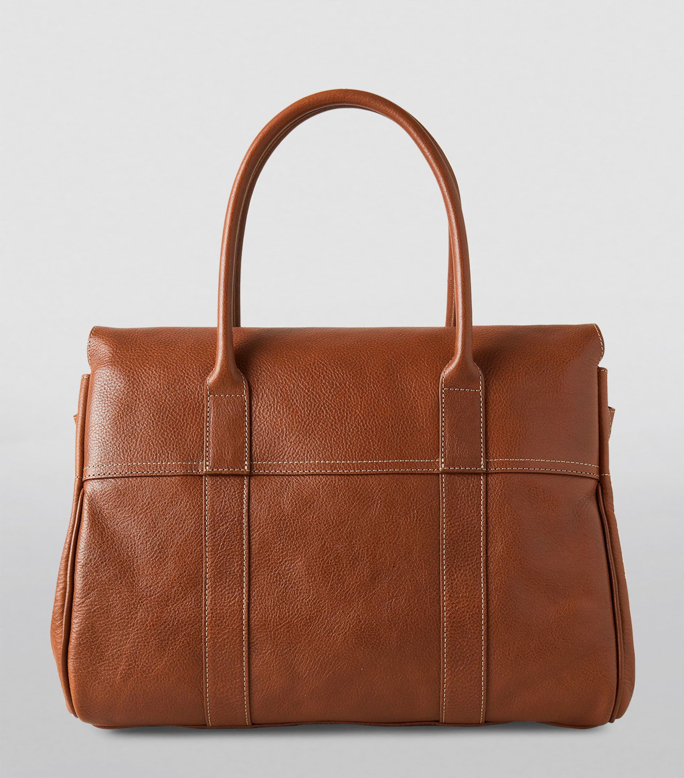 Leather Bayswater Legacy Shoulder Bag OAK Image 3