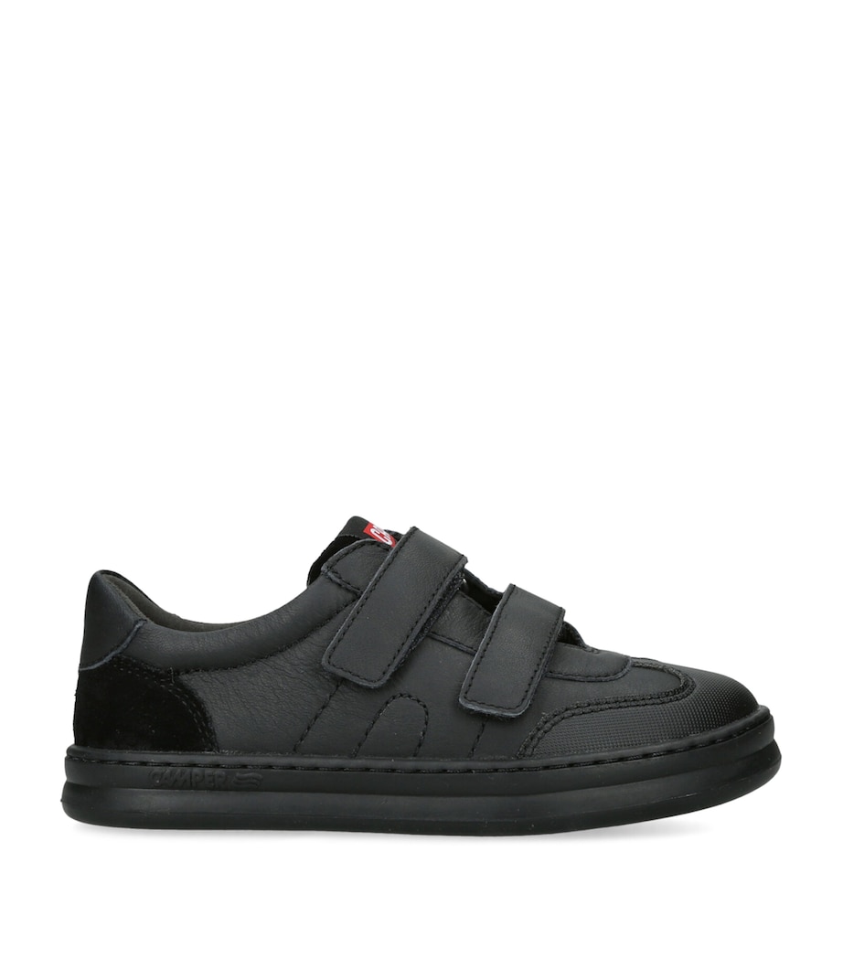 Camper Leather Pelotas School Shoes Black Image 1