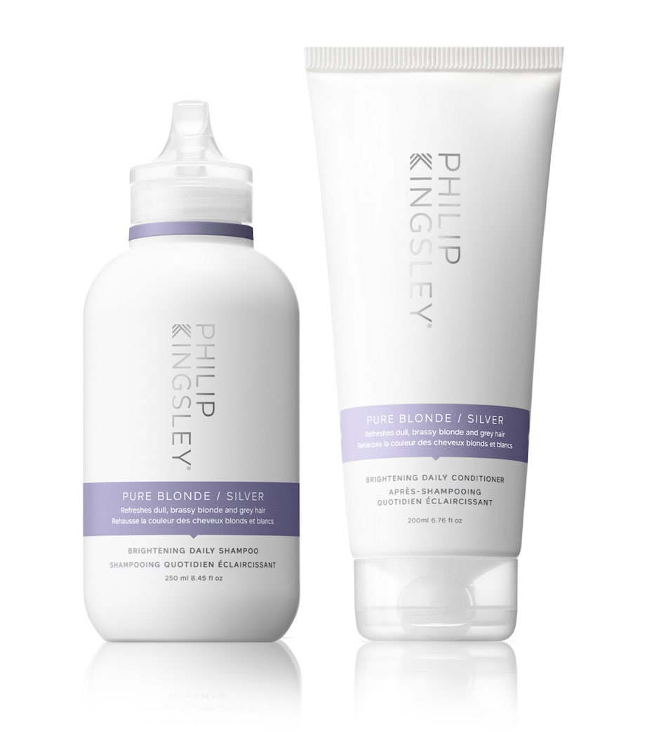 Pure Blonde/Silver Shampoo and Conditioner Duo NO COLOUR Image 1