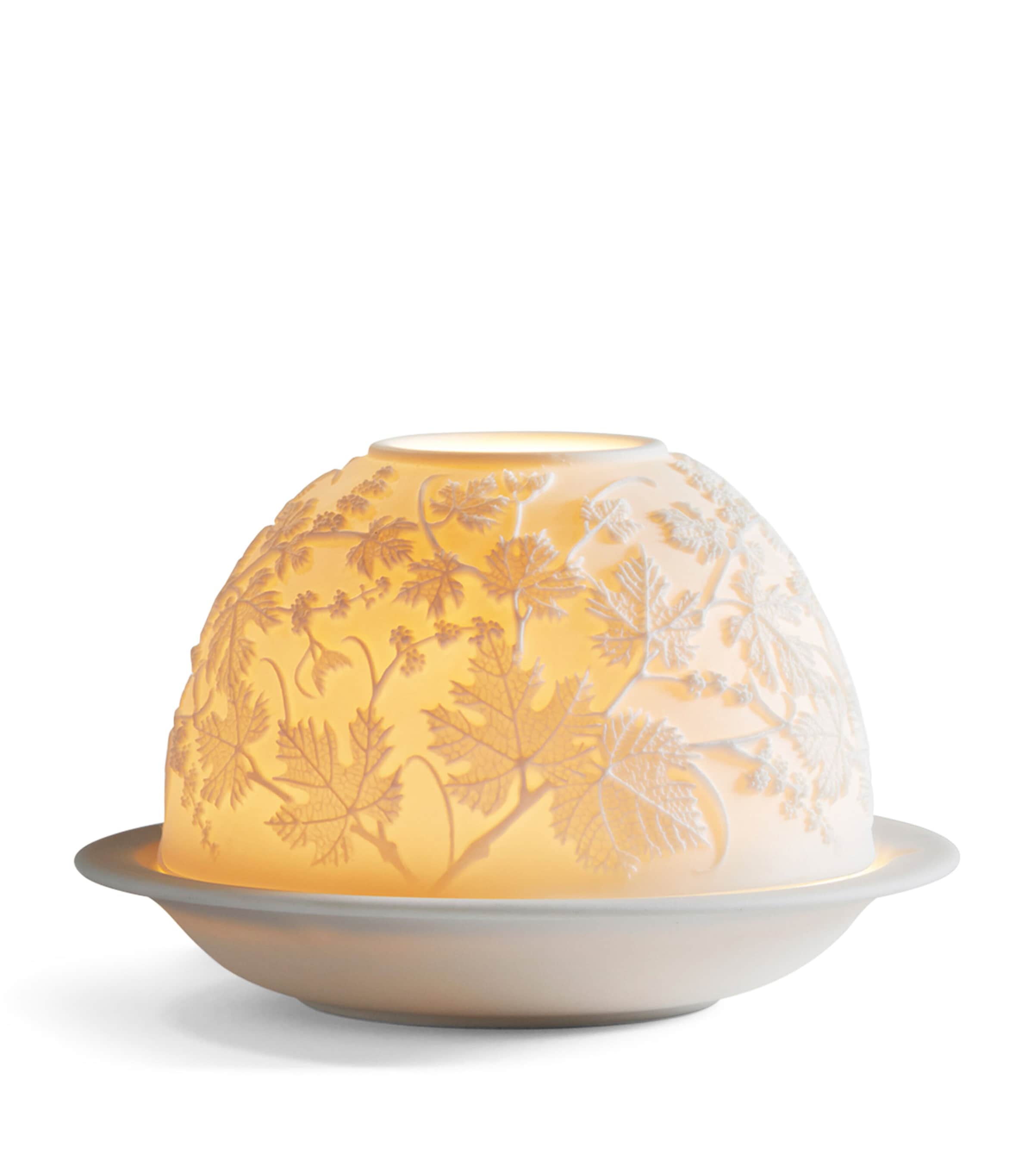 Bernardaud Grapevine LED Votivelight Lithophane | Home Accessories | Ornaments | Lighting | Table Lamps | Designers | Bernardaud