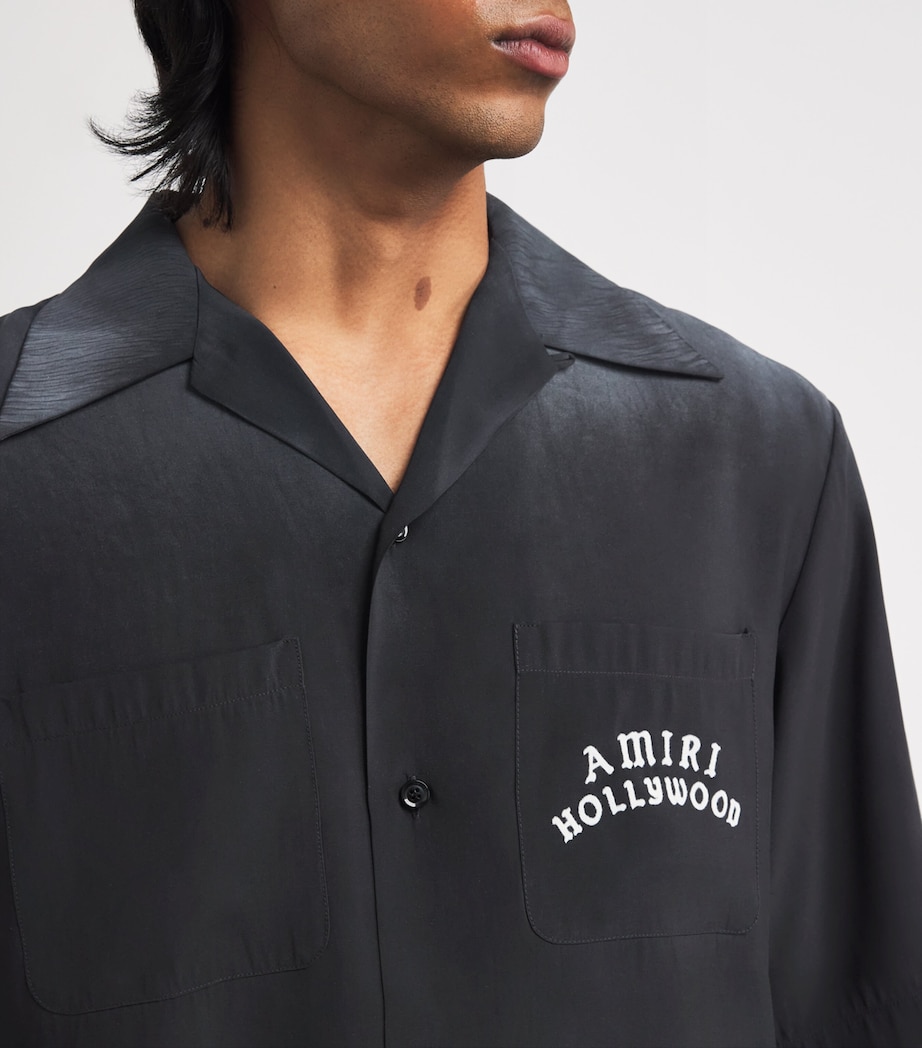 Hollywood Bowling Shirt BLACK Image 6