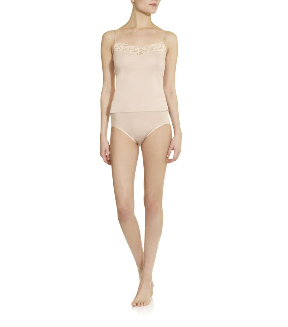 Cotton Seamless Maxi Brief NUDE Image 2