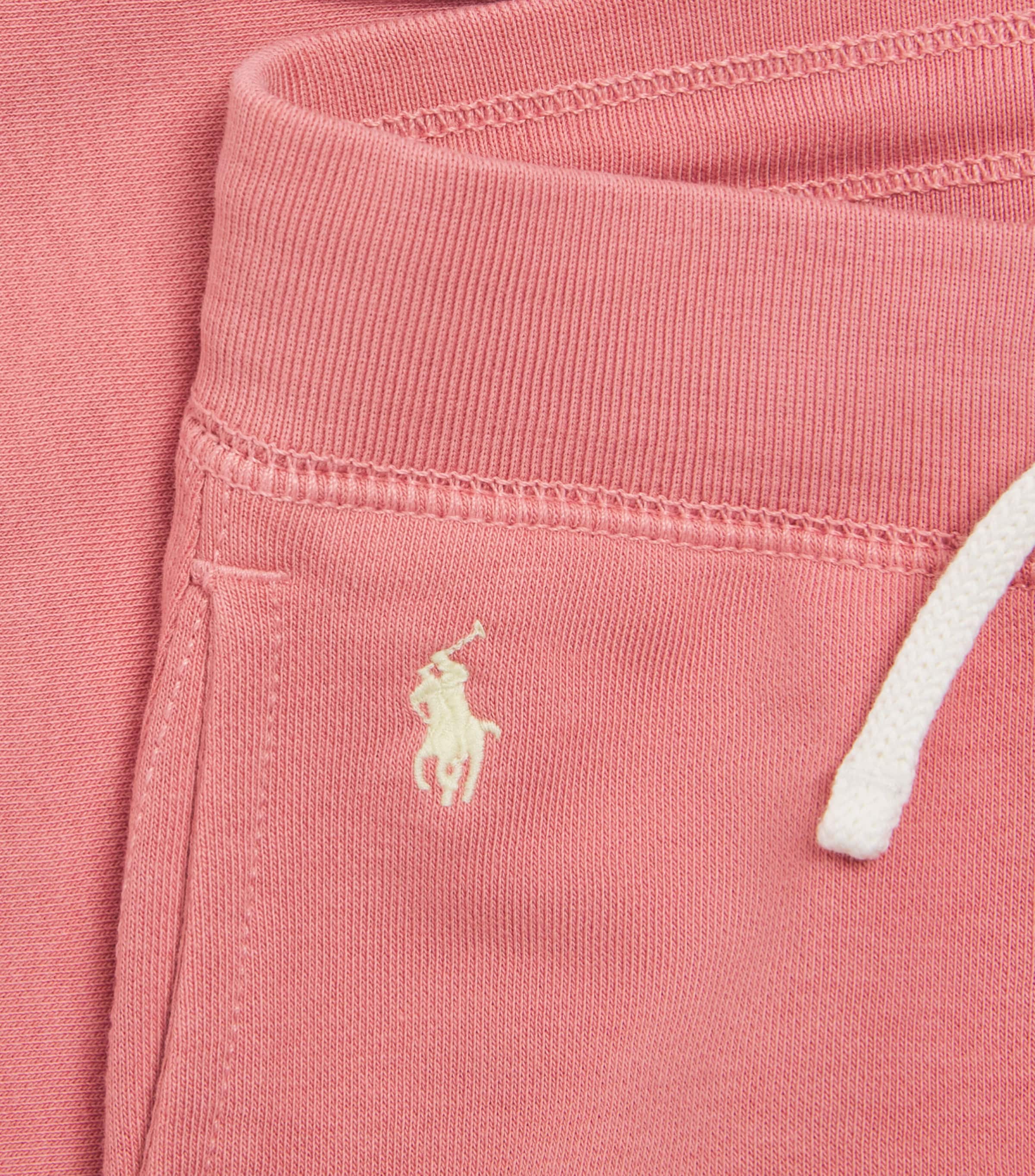 Ralph Lauren Kids Embroidered Polo Pony Sweatpants (2-7 Years) Pink Image 3