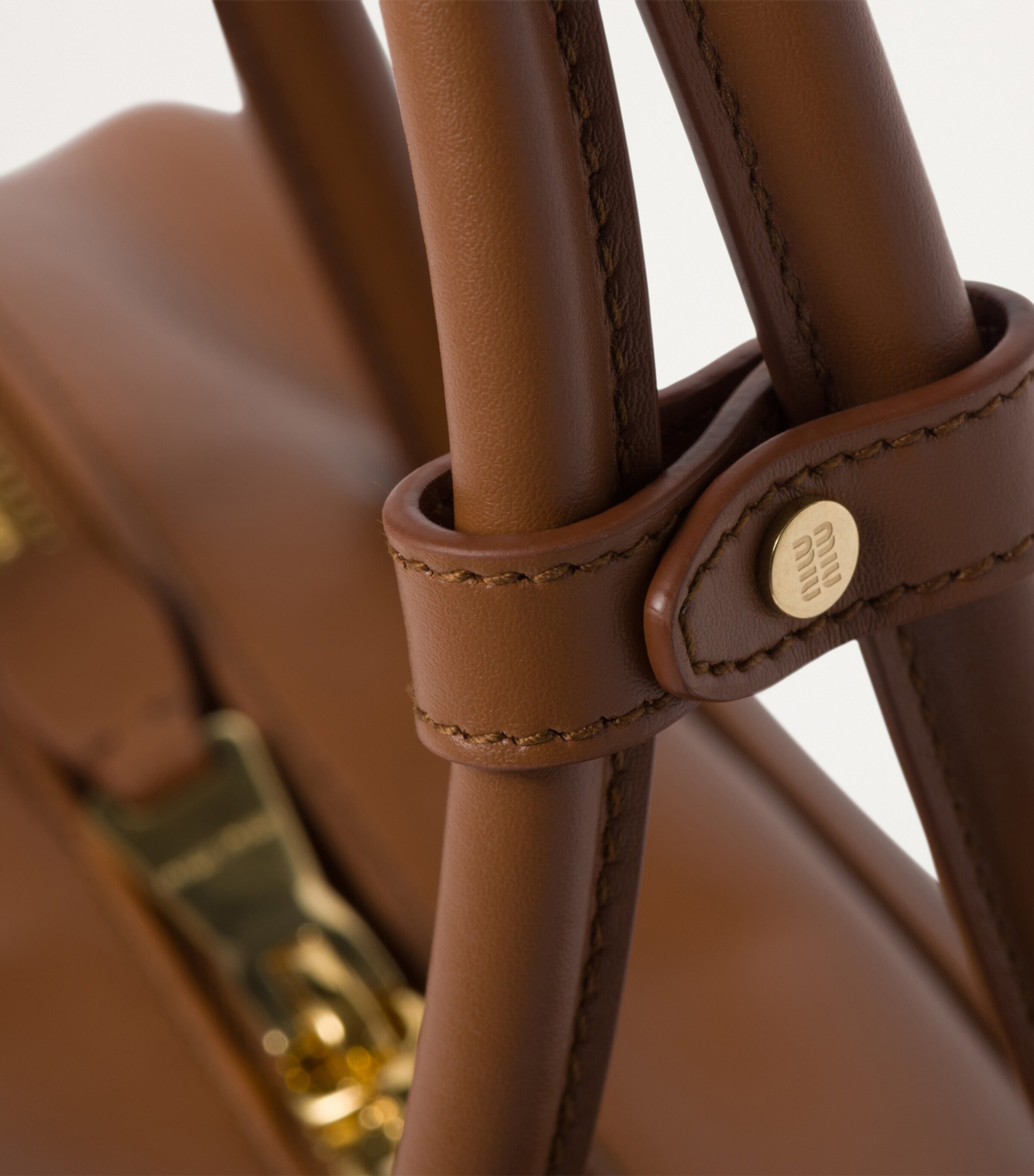 Leather Beau Shoulder Bag F0046 Image 6