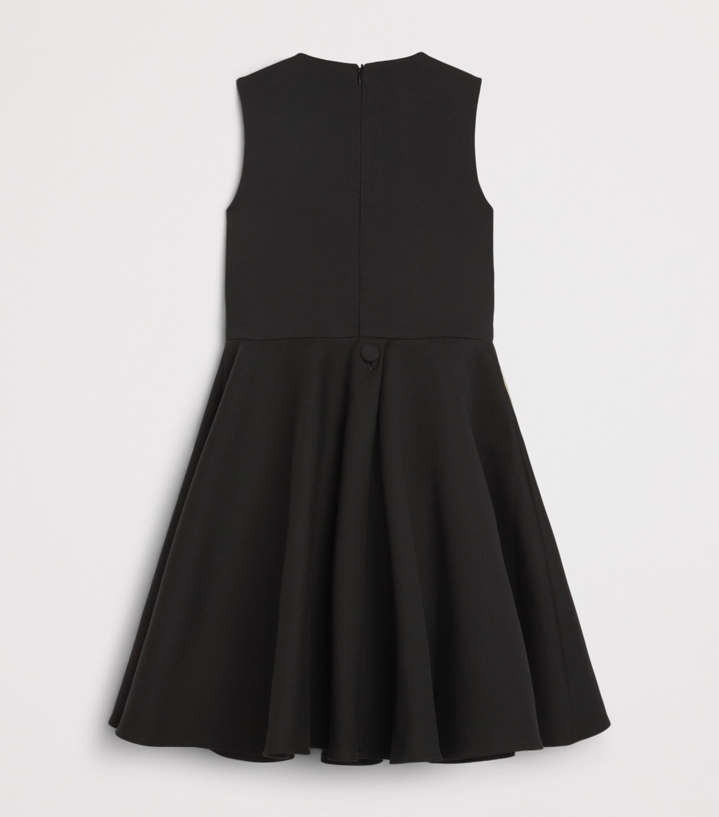 JESSIE AND JAMES Satin Floral Appliqué Midsommer Dress (10-14 Years) Image 2
