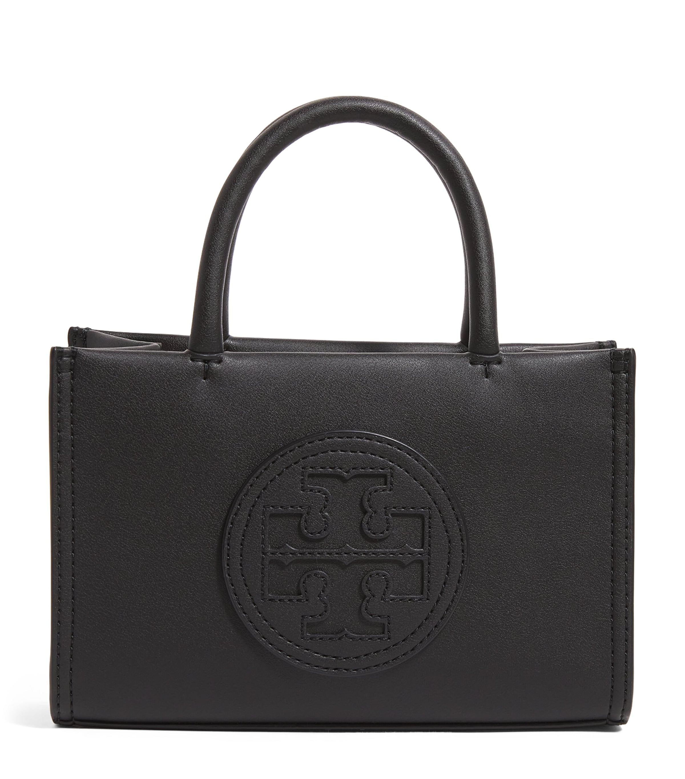 Tory Burch Mini Ella Tote Bag In Black