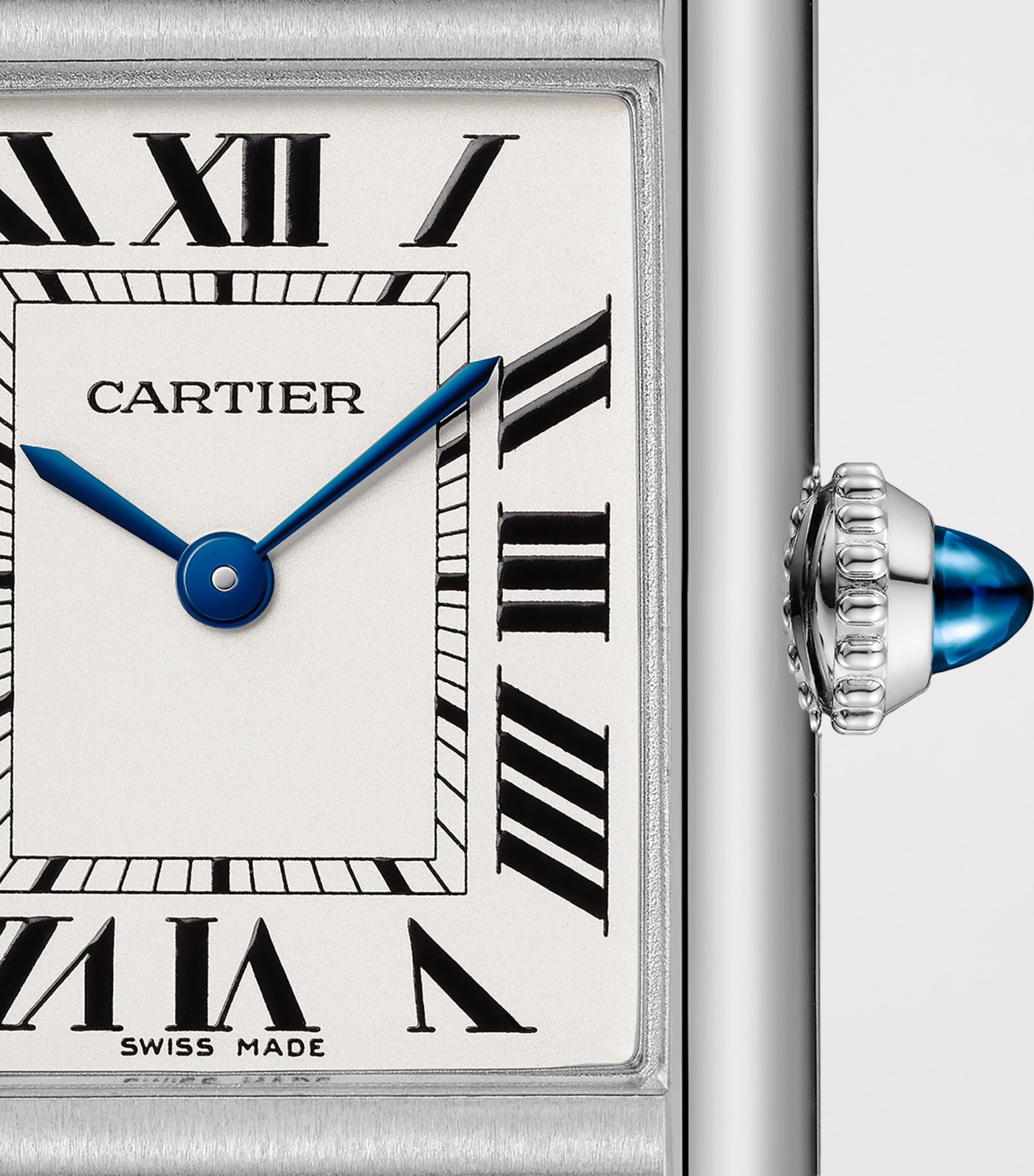 Cartier Small Steel Tank Must Watch 22mm Steel Image 8