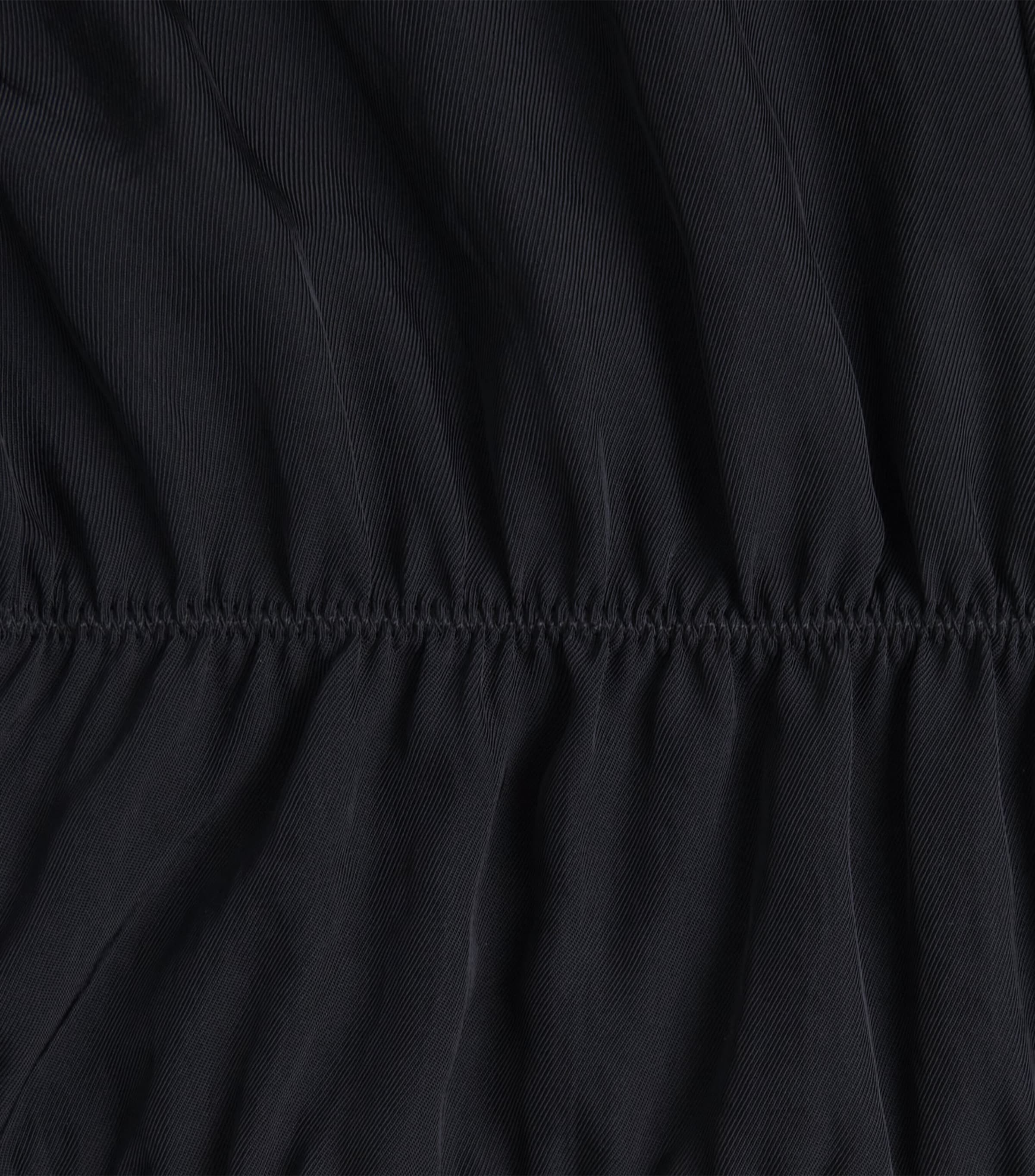 Theory Womens Gathered V-Neck Maxi Dress Black Image 6