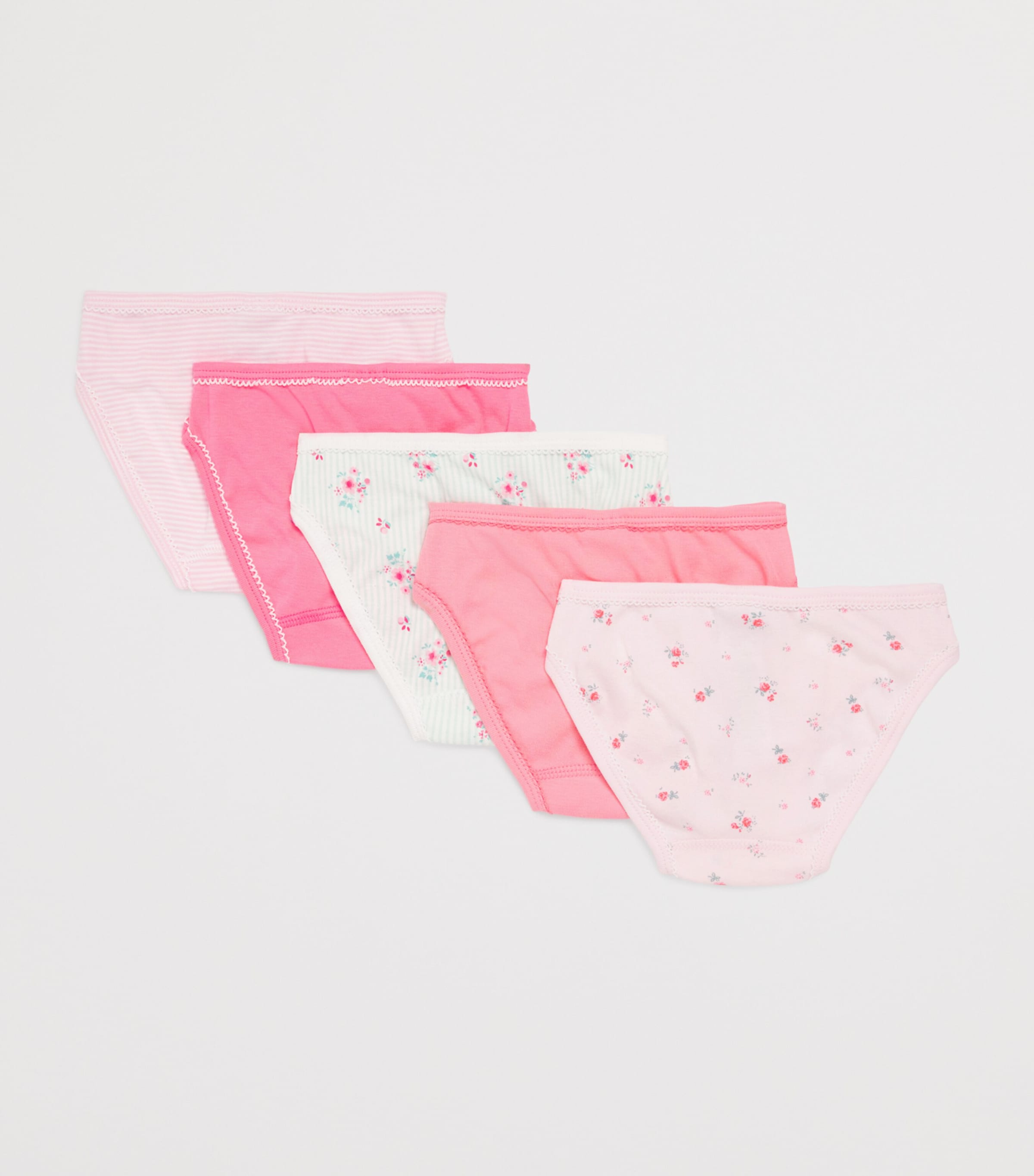 Set of 5 Cotton Briefs (2-12 Years) VARIANTE 1 Image 2