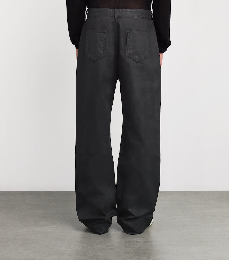 Geth Barrel-Leg Jeans BLACK - 09 Image 4